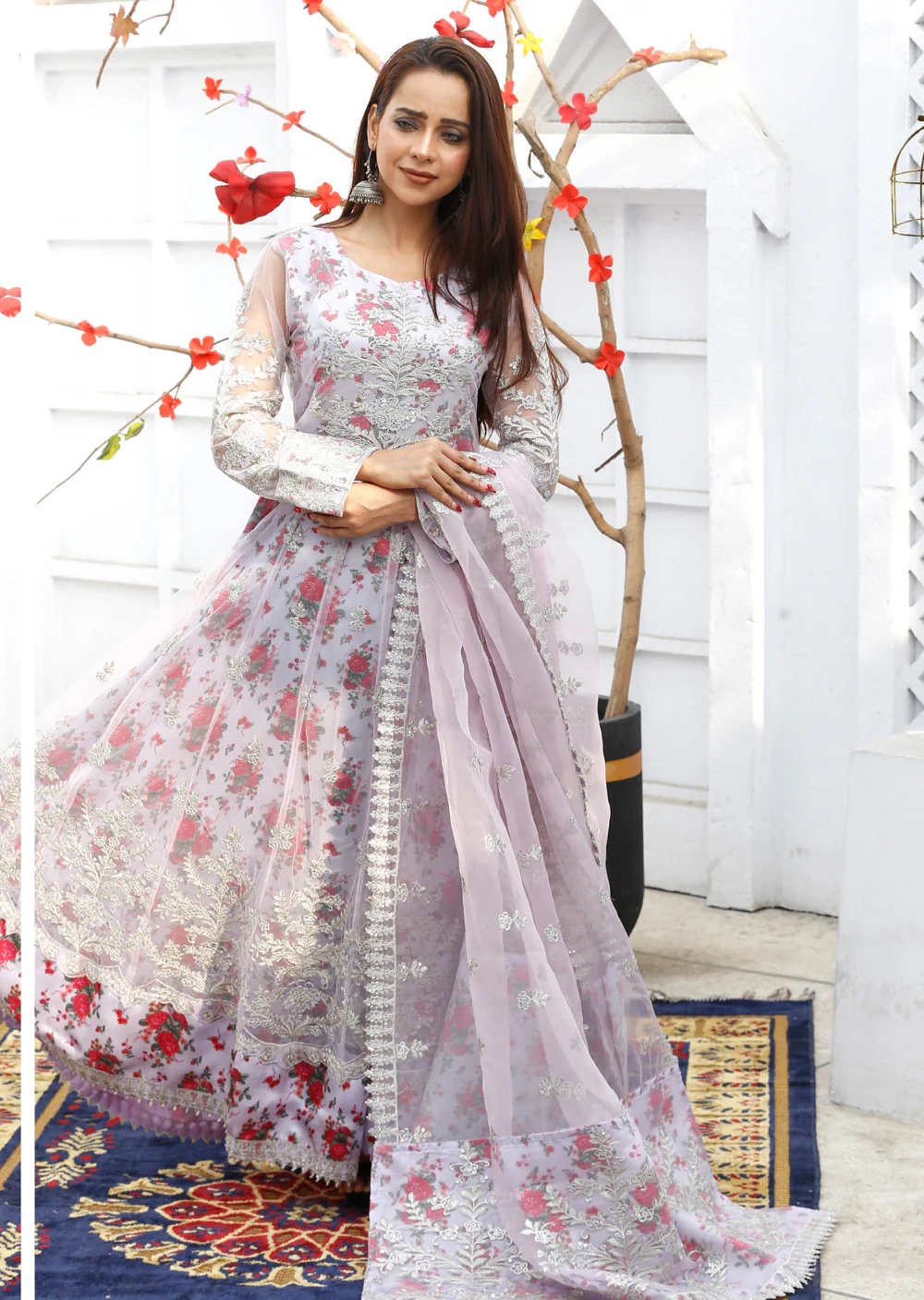 SFSH-01 - Readymade - Eid Ke Rang Mother & Daughter by Sofia Khas 2025 - Image 3