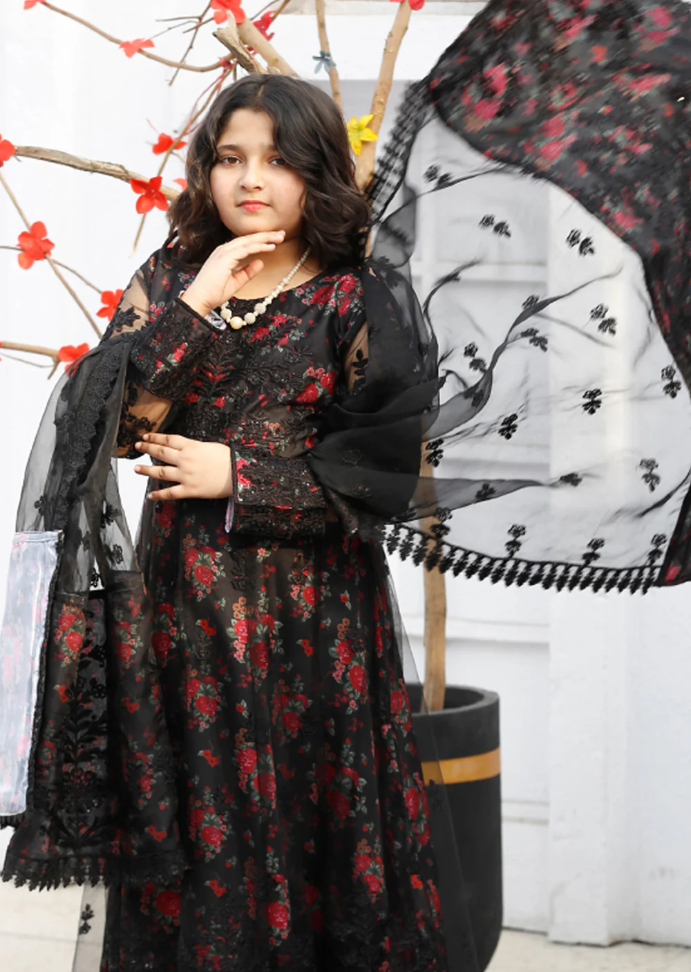 SFSH-01 - Readymade - Eid Ke Rang Mother & Daughter by Sofia Khas 2025 - Image 5