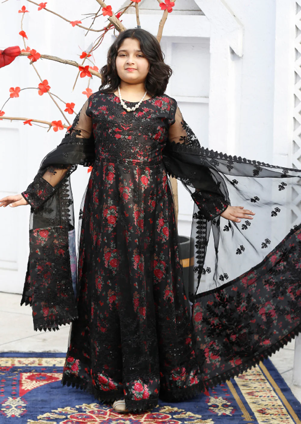 SFSH-01 - Readymade - Eid Ke Rang Mother & Daughter by Sofia Khas 2025 - Image 8