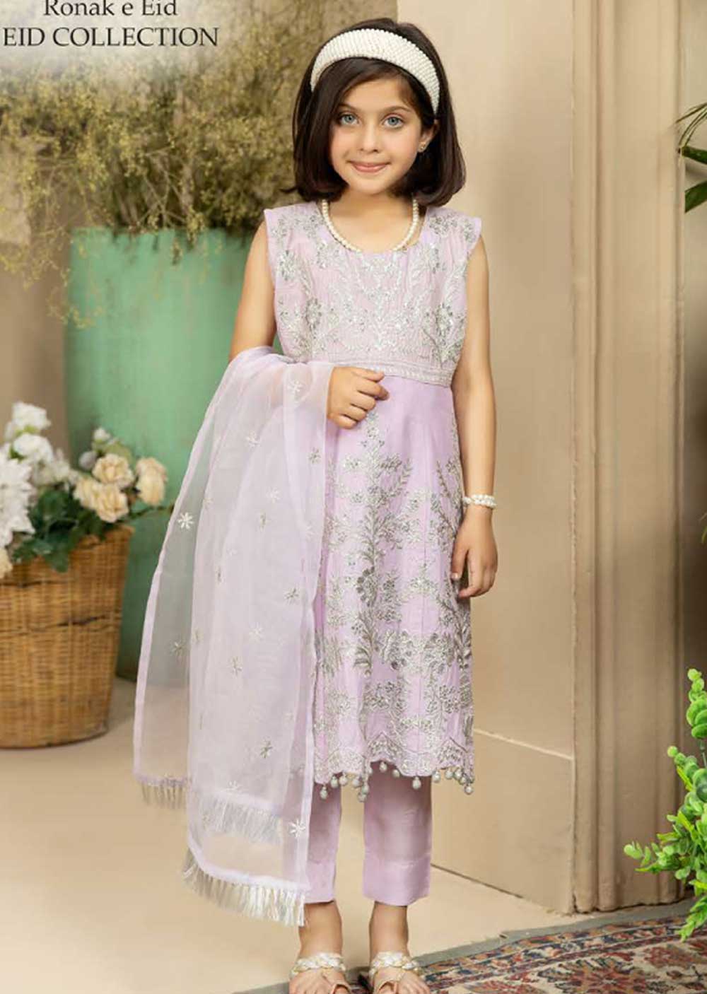 RDA-10 Readymade Ronak E Eid Mother & Daughter Suit - Image 2
