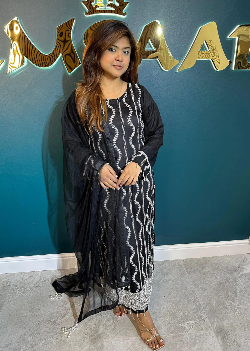 RGZ3005 Readymade Black Pearl Net Suit
