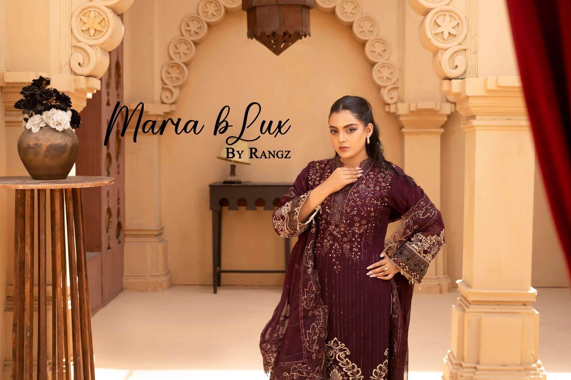 RGZ7107 - Maria Luxe Chiffon Suit - Image 21