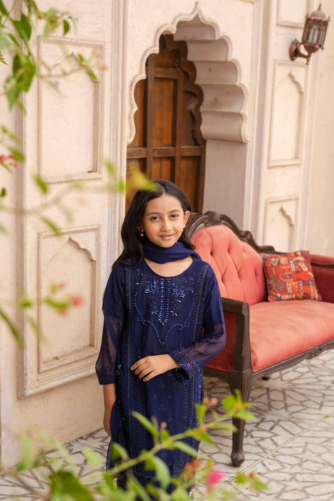 RGZ7108 - Imrozia Mummy n Me Chiffon Suit - Image 17