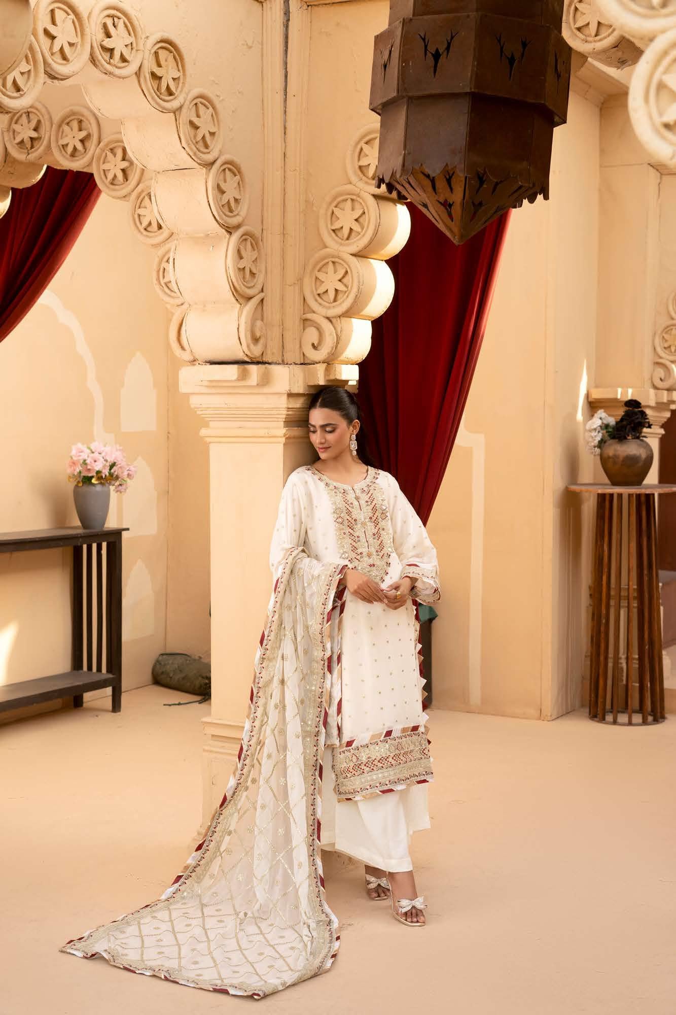 RGZ7109 - ASIM Luxe Chiffon Suit - Image 5