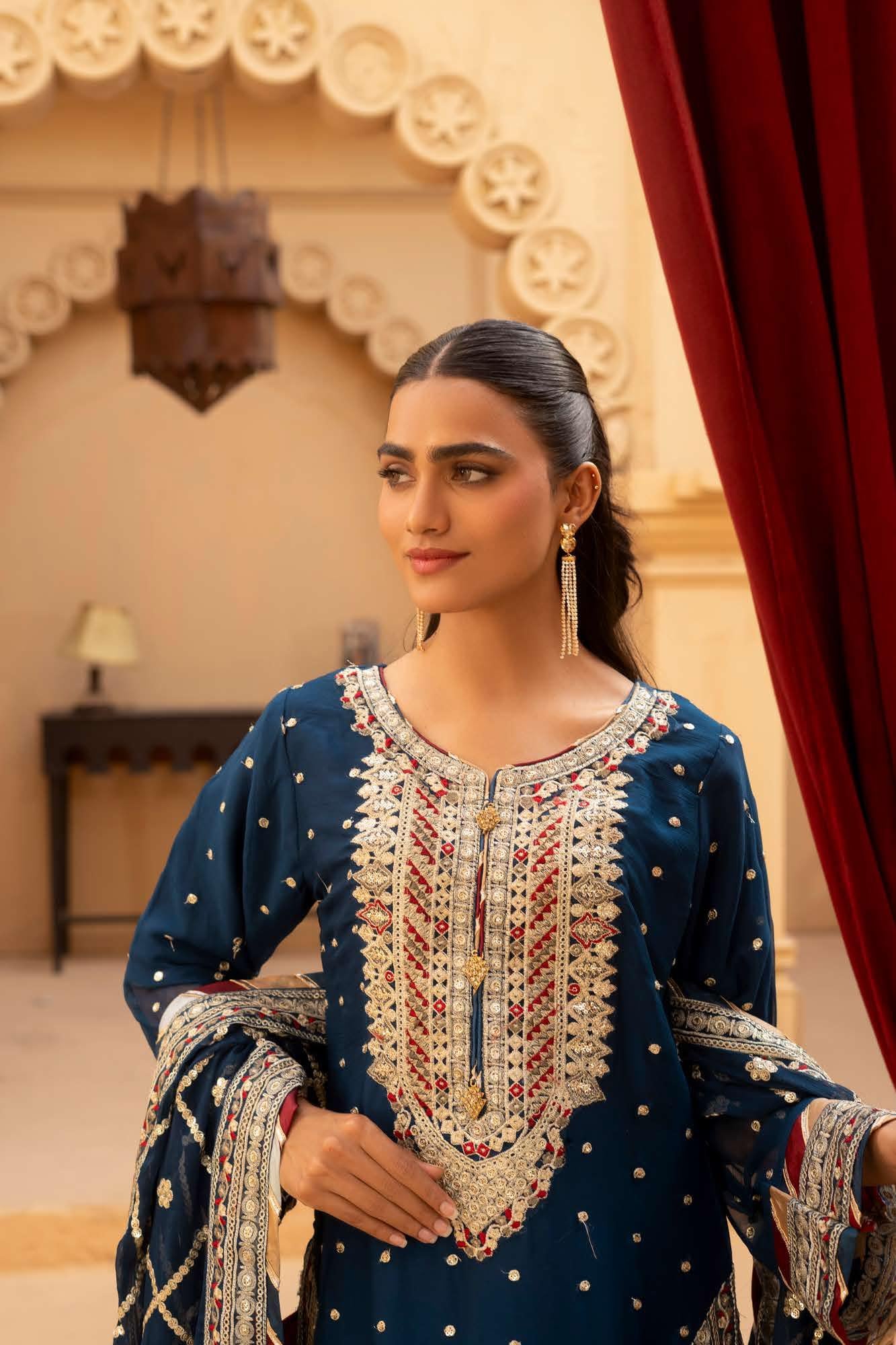 RGZ7109 - ASIM Luxe Chiffon Suit - Image 8