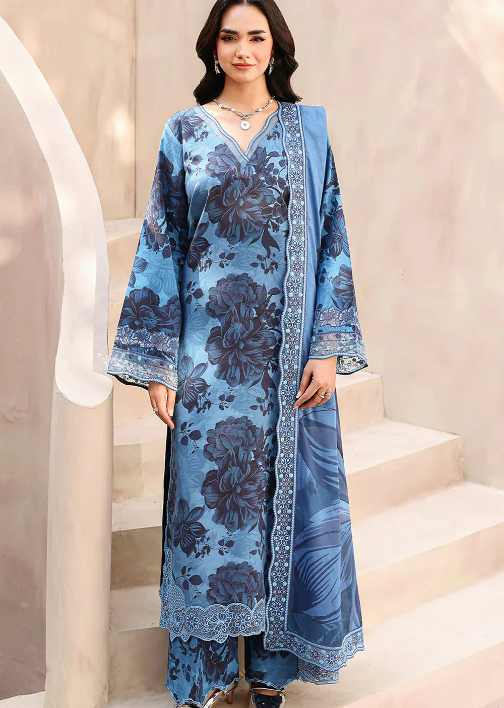 RMSHT-05 - Readymade - Ramsha Naqsh Raw Silk Vol 2 2026