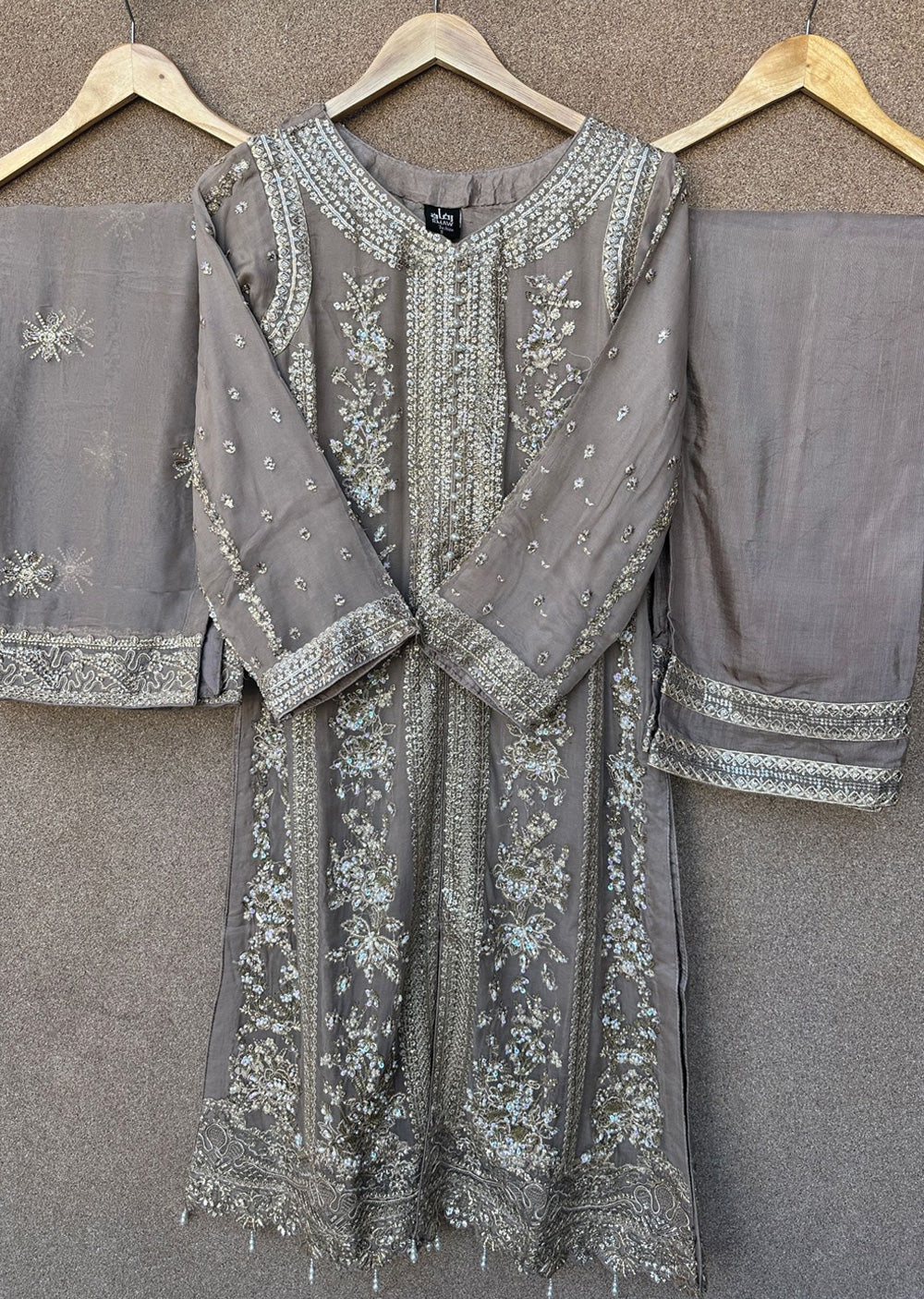 RMW-1520 - Readymade Partywear Chiffon Suit 2025 - Image 19