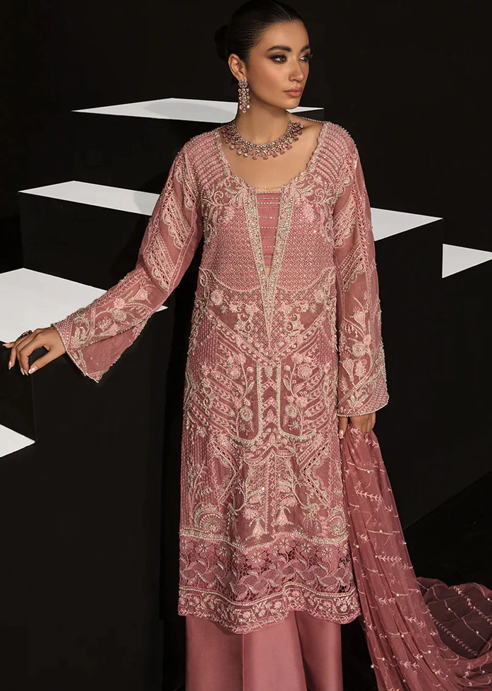 RR-06 MARIANA - Unstitched Chatoyer Wedding Formal - Image 4
