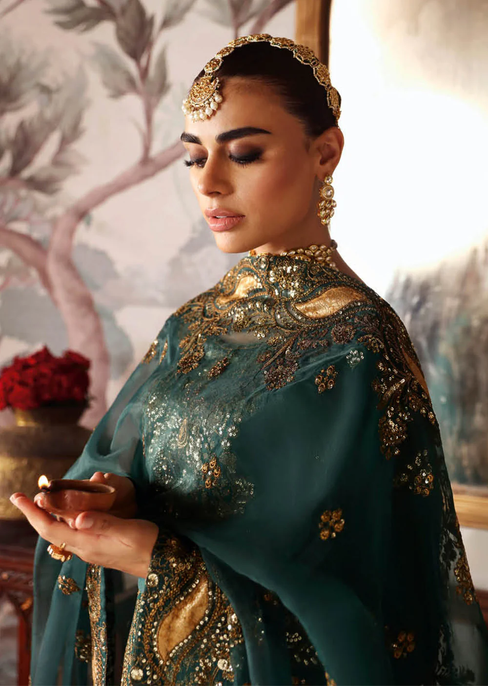 S-03-R - Zaib - Readymade - Shagna Premium Raw Silk 2024 - Image 3