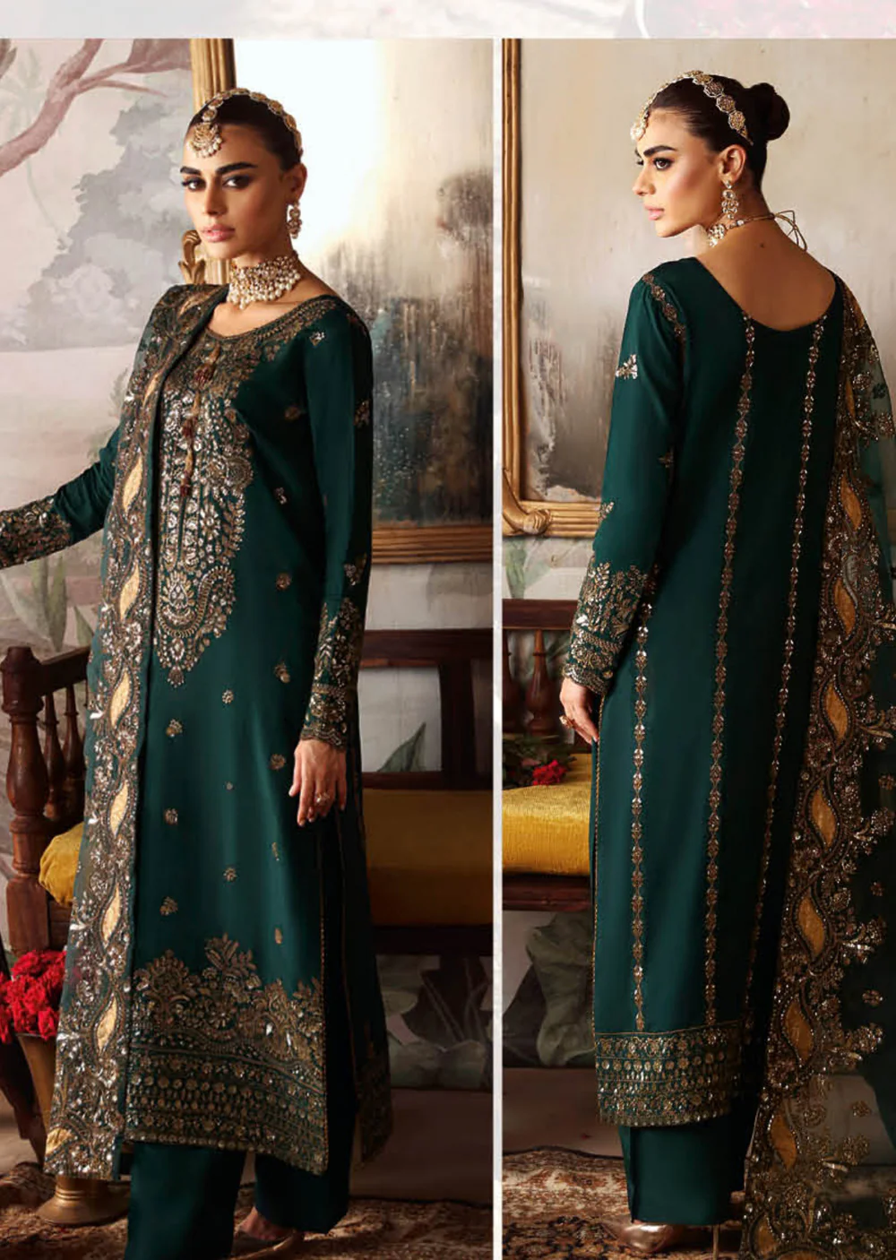 S-03-R - Zaib - Readymade - Shagna Premium Raw Silk 2024 - Image 5