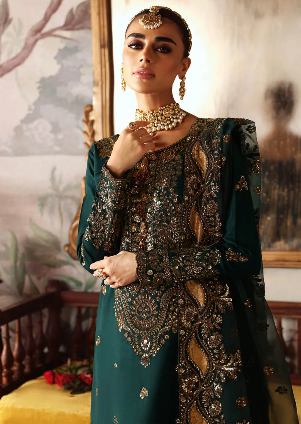 S-03-R - Zaib - Readymade - Shagna Premium Raw Silk 2024 - Image 6