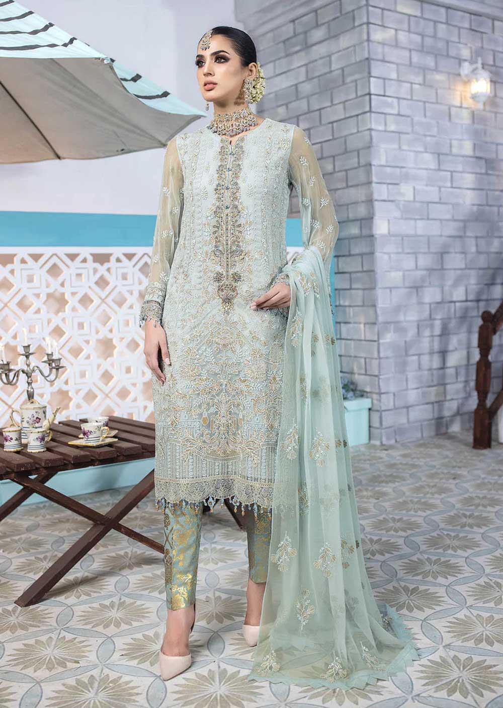 S-1005 - Morning Mist - Readymade Flossie Suit
