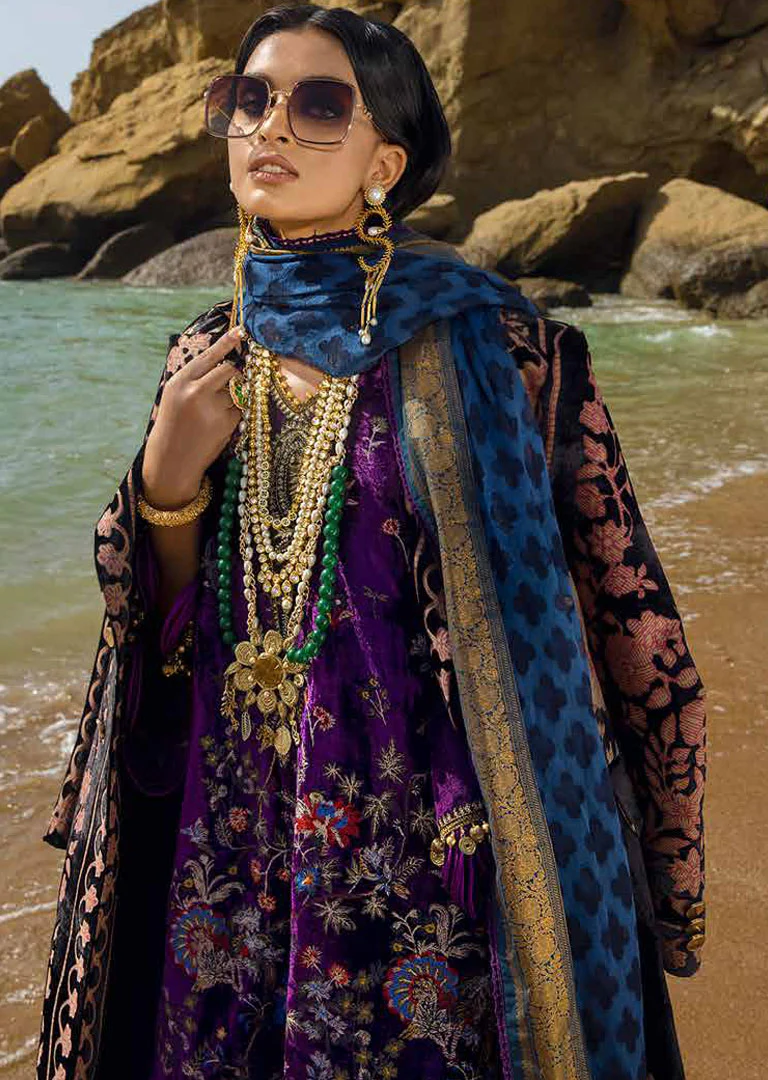 SD-06 - Unstitched - Teri Qasam Luxury Shawl Collection by Sana Safinaz - Image 2