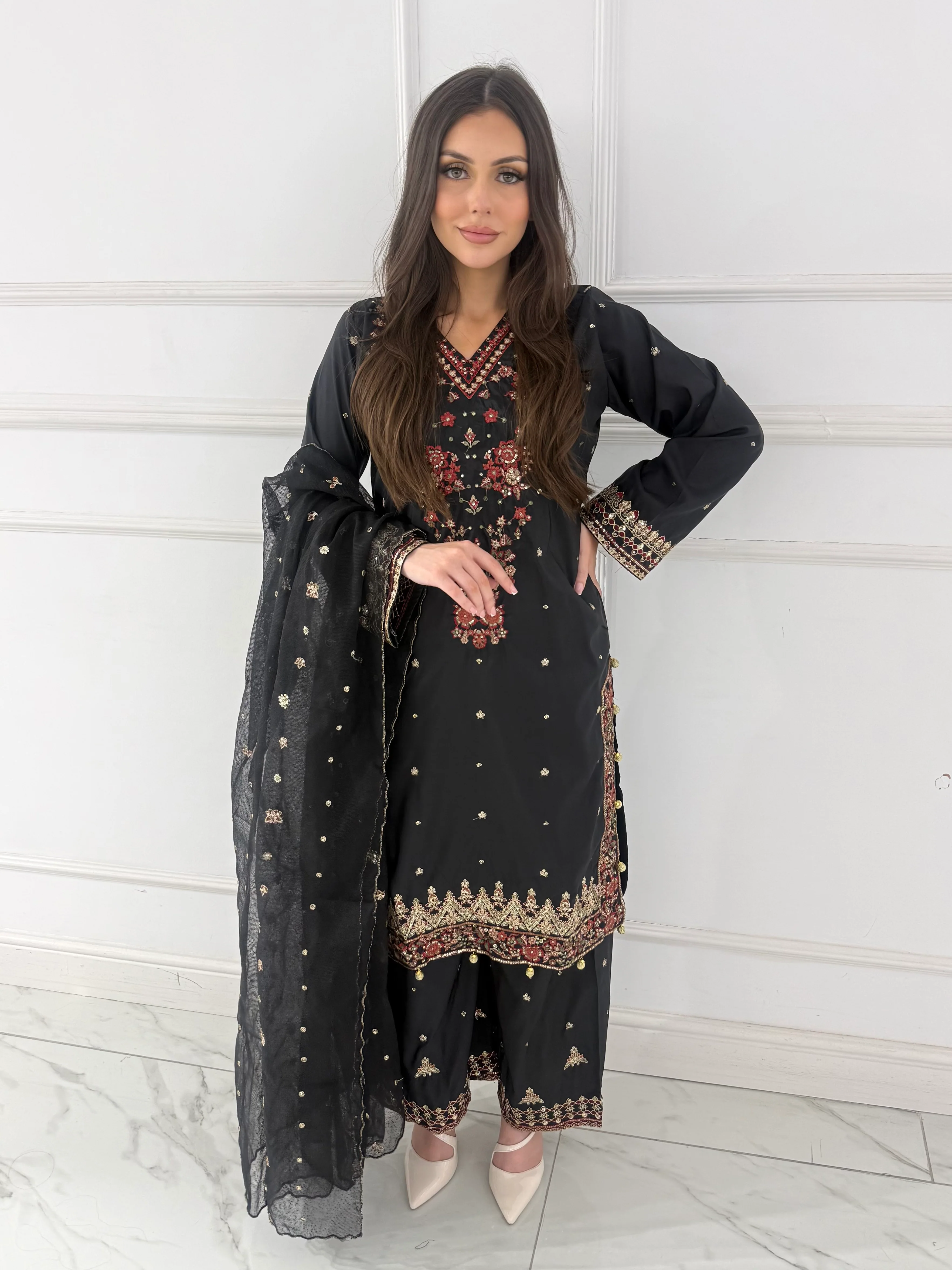 SDQ-105 - Haze - Silk Suit - Image 2