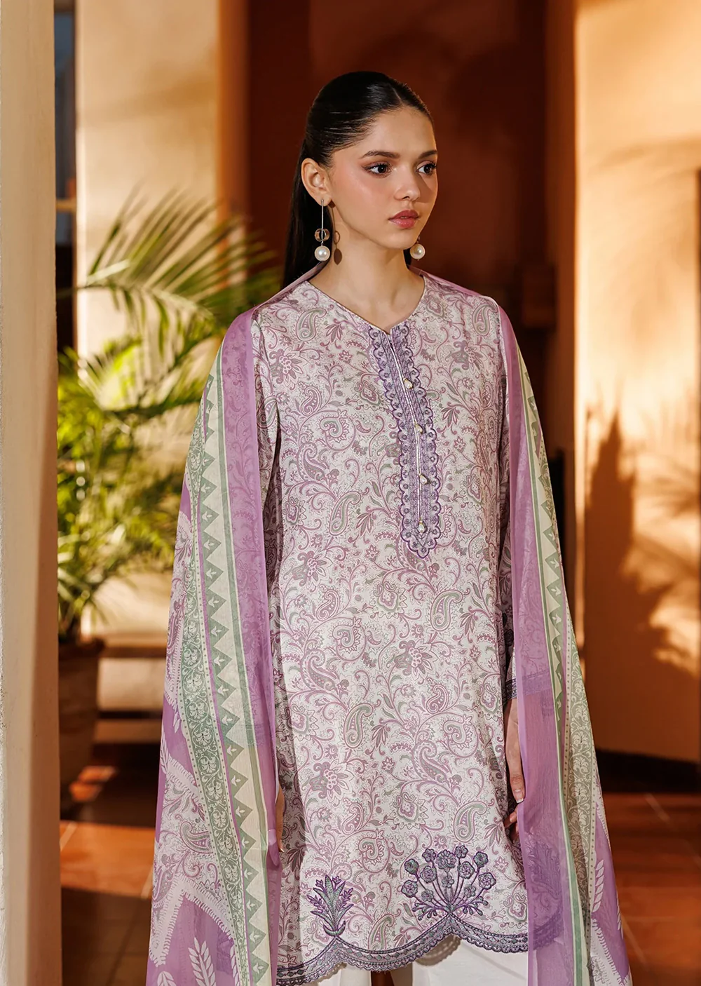 Symphony Garnet - Readymade lawn 3 Piece - Image 3