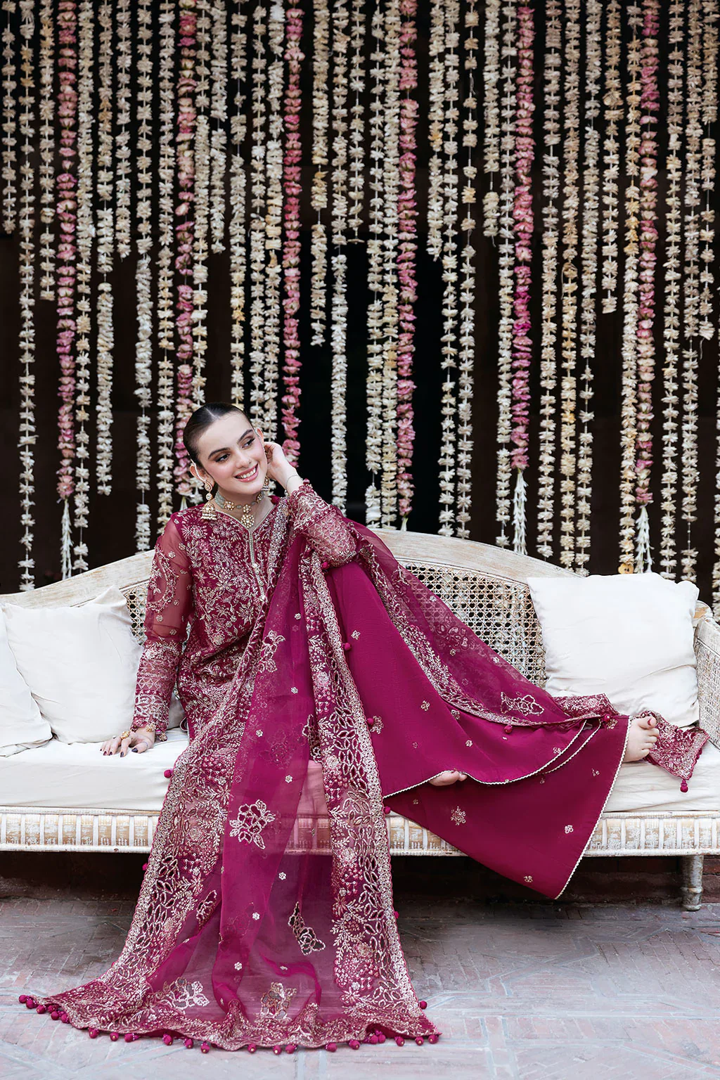 SF-03- MAHER- Readymade - Mehfil by Shagna Ramsha Luxury Chiffon Collection 2025 - Image 4
