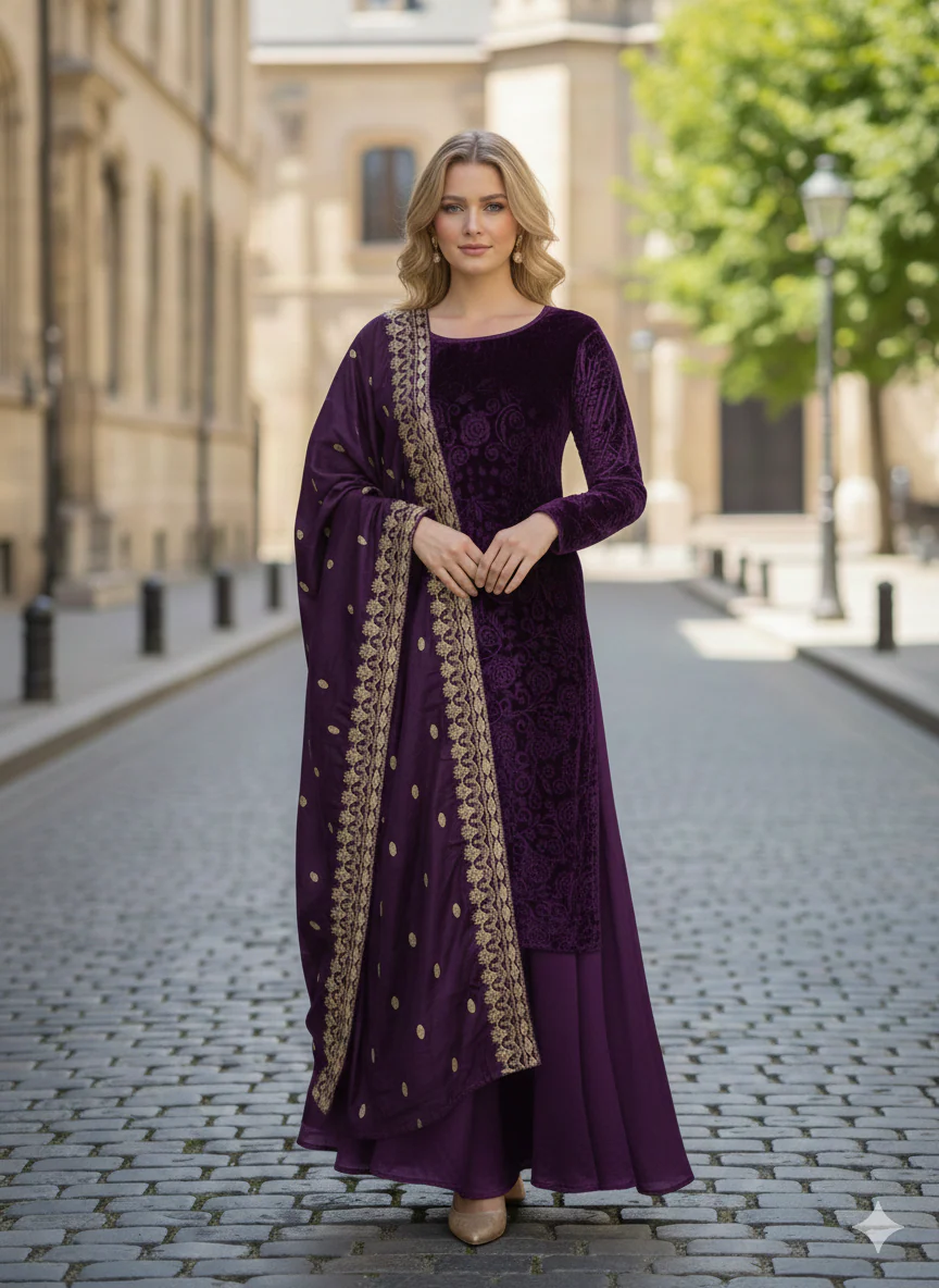 SFSH-12 - Readymade - LUXURY VELVET SUIT 2026 - Image 4