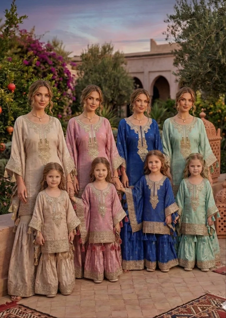 SFSH-15 - Agadir - Mummy n Me Kaftan - Image 2