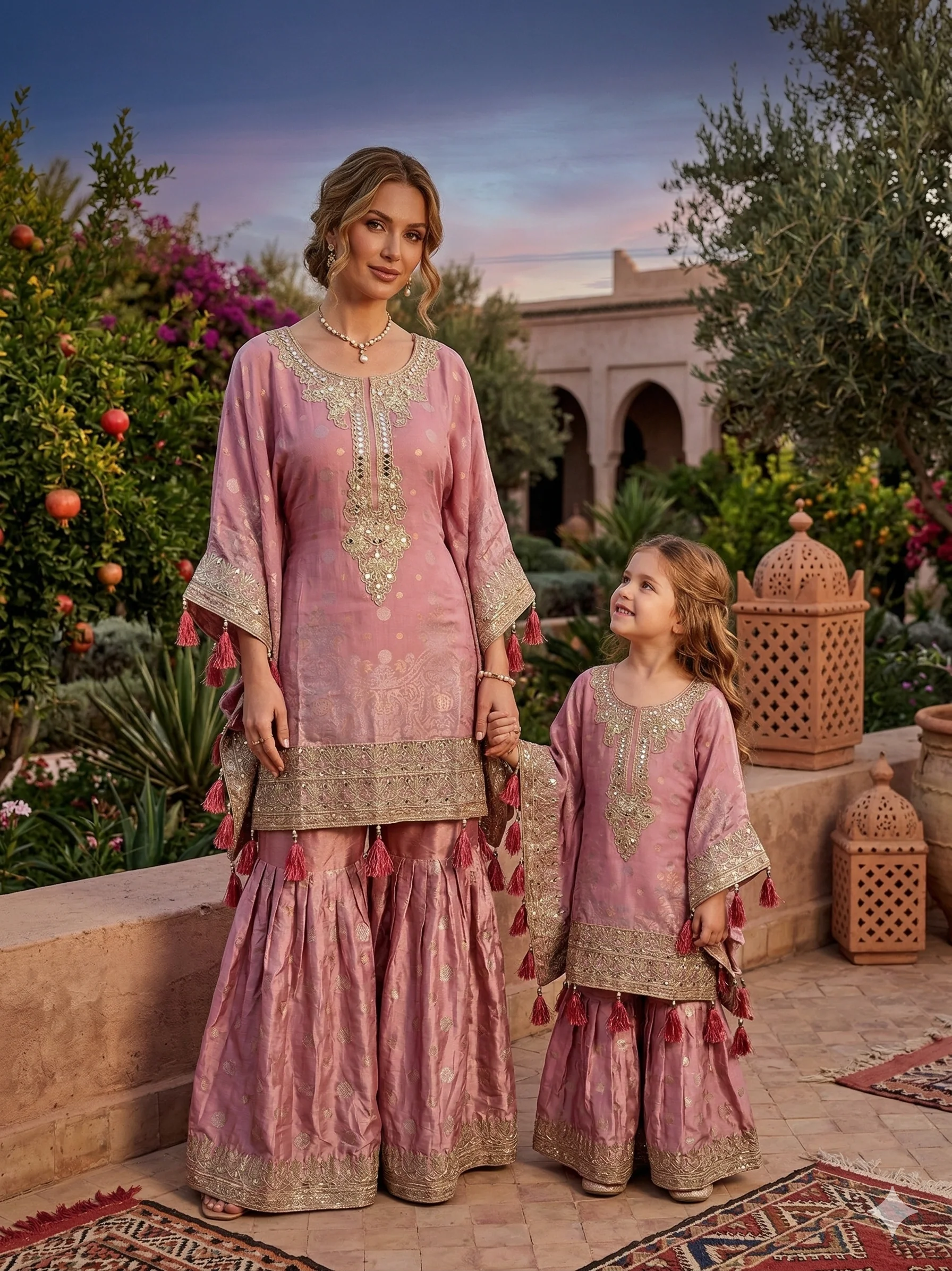 SFSH-15 - Agadir - Mummy n Me Kaftan - Image 3