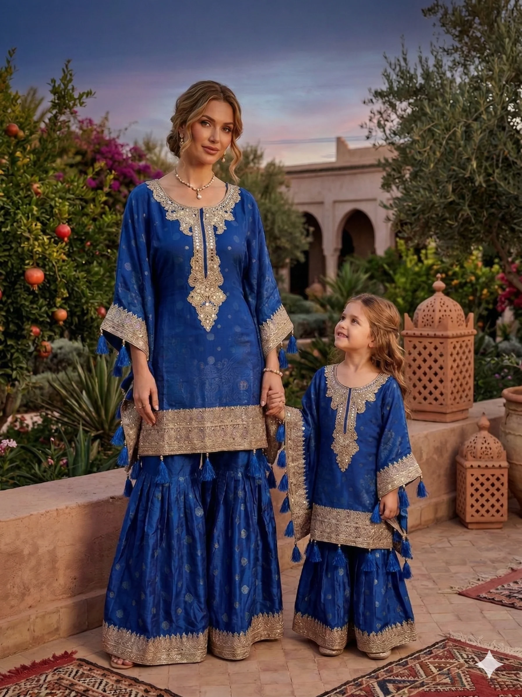 SFSH-15 - Agadir - Mummy n Me Kaftan - Image 4