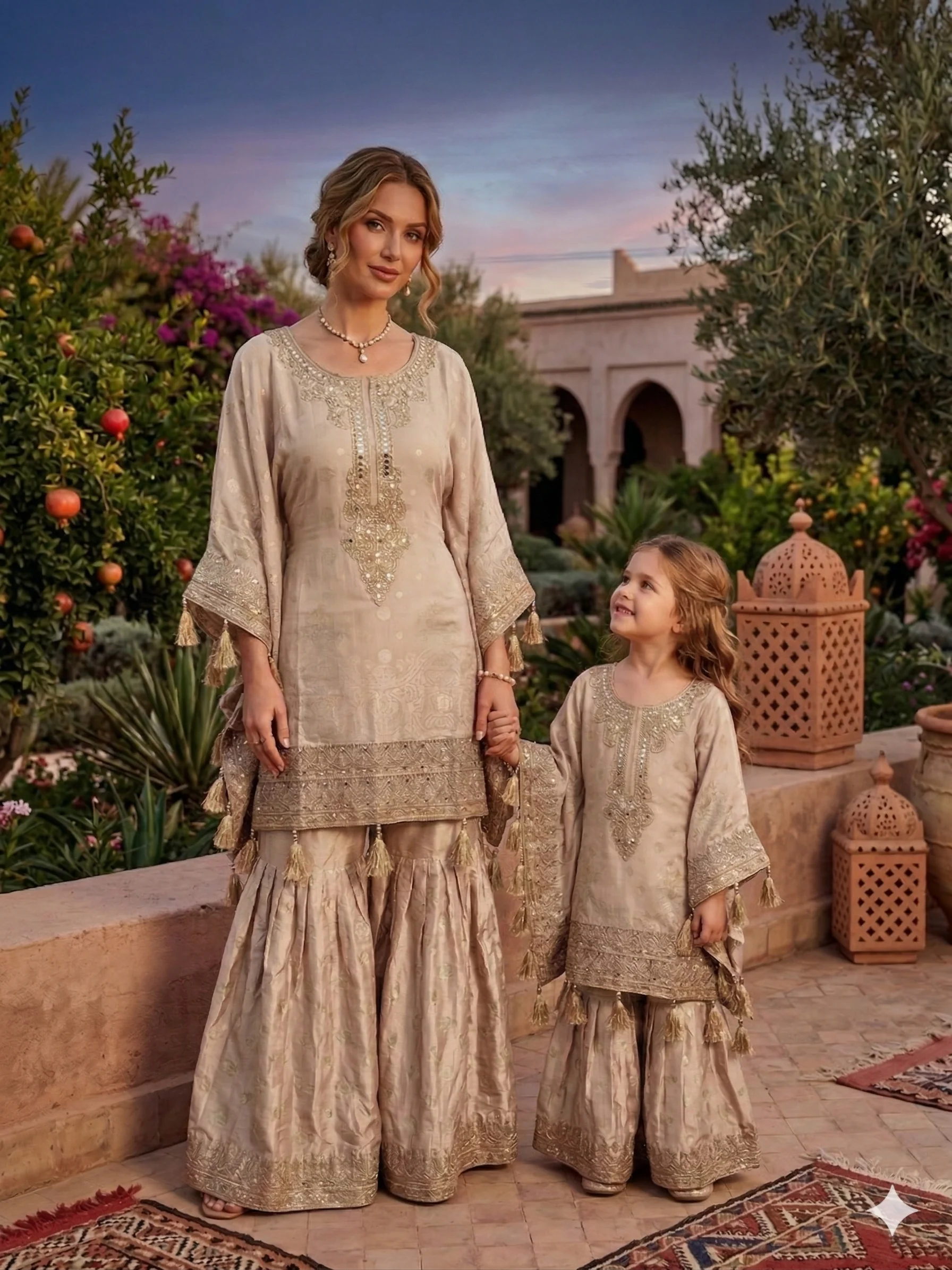 SFSH-15 - Agadir - Mummy n Me Kaftan - Image 6