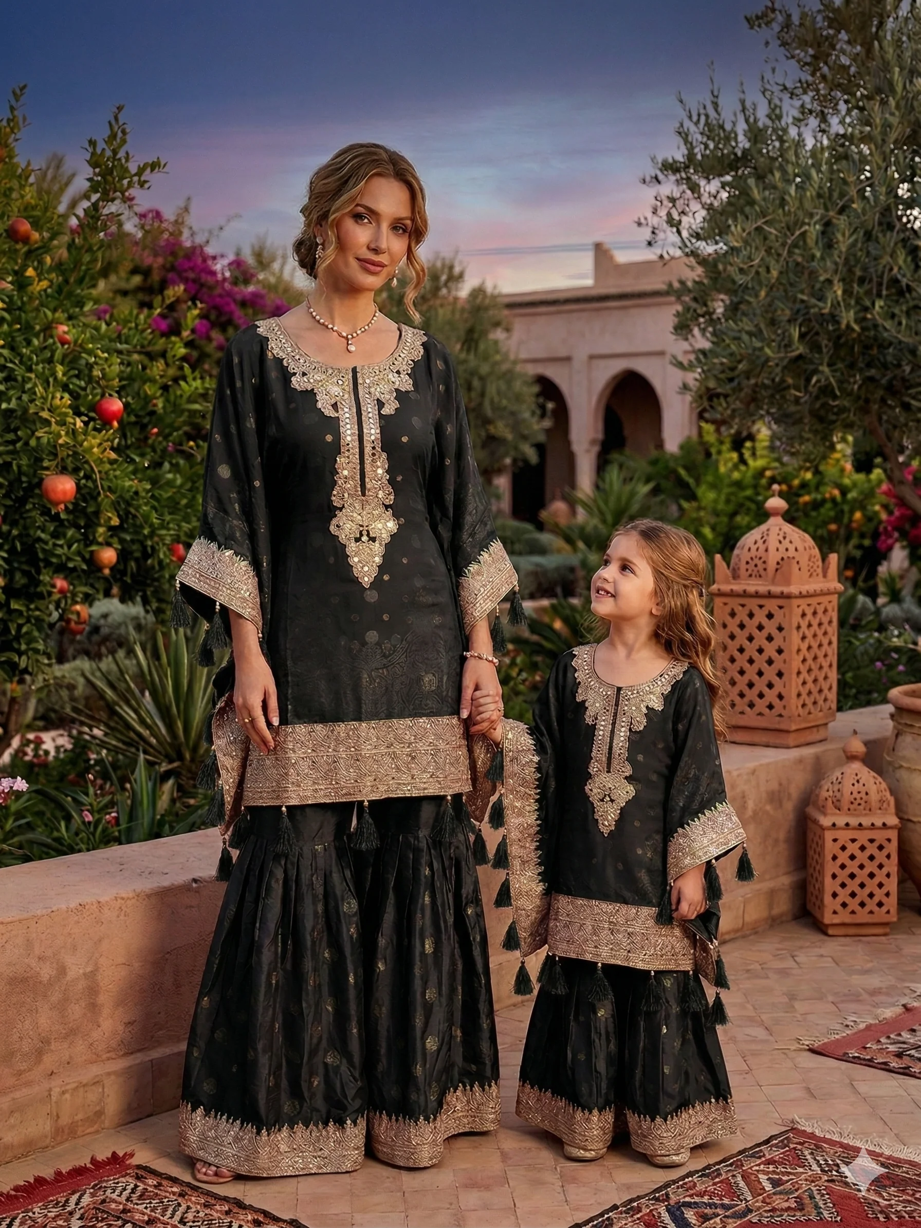 SFSH-15 - Agadir - Mummy n Me Kaftan - Image 7