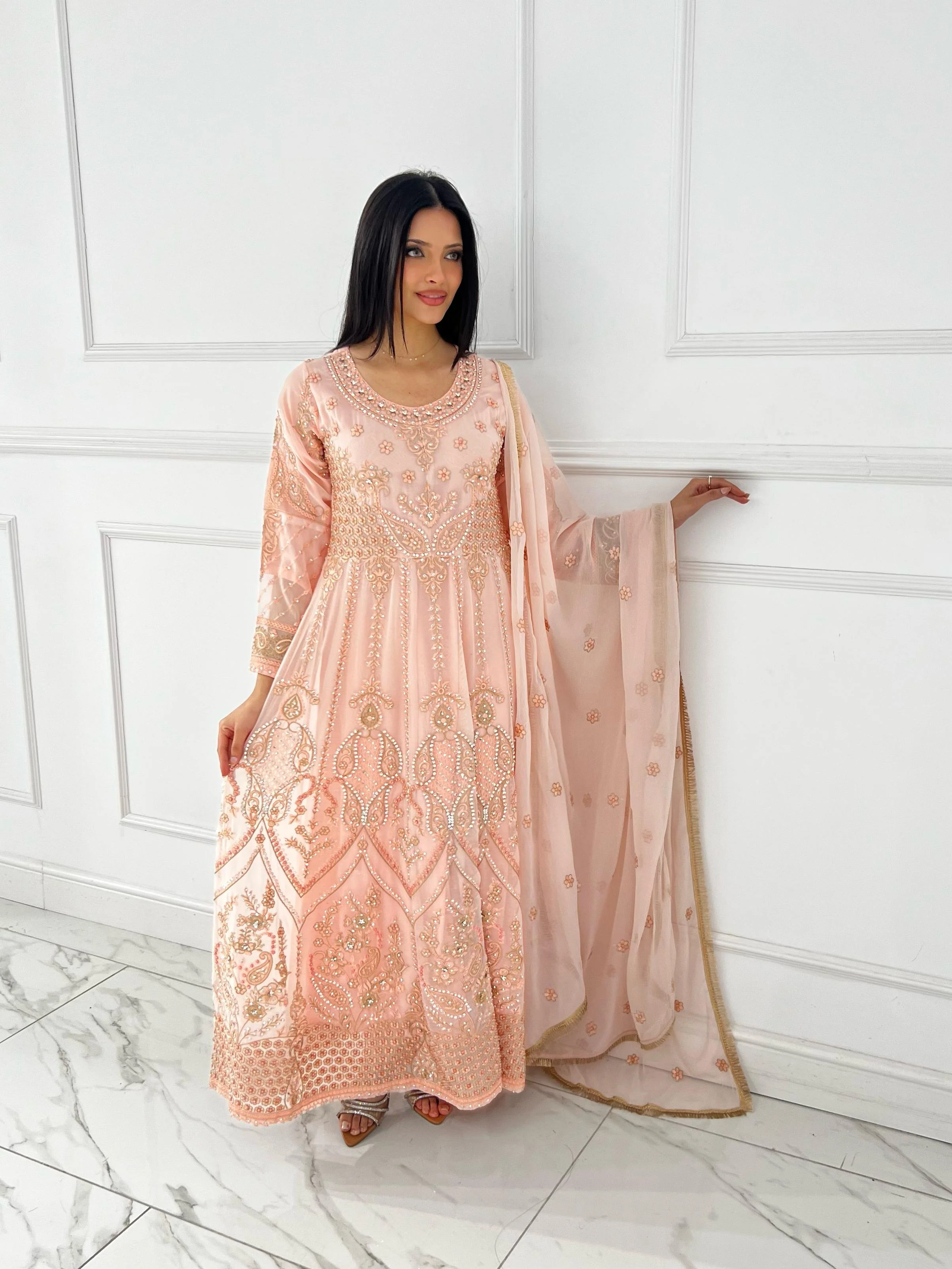 Shaz1835 - Readymade - Chiffon - Mummy n Me Outfit - Image 14
