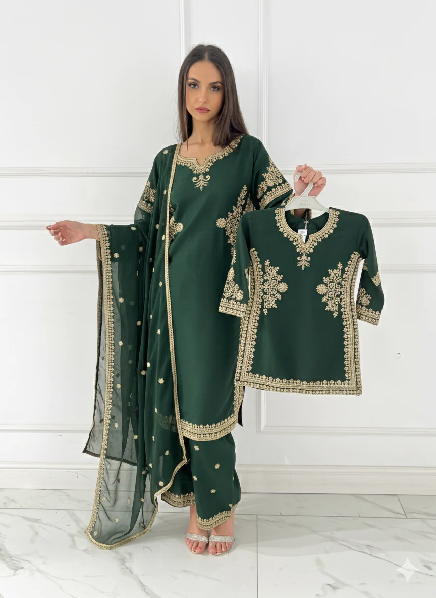 SHAZ1915 - Readymade - Mummy n Me Outfit - Image 9