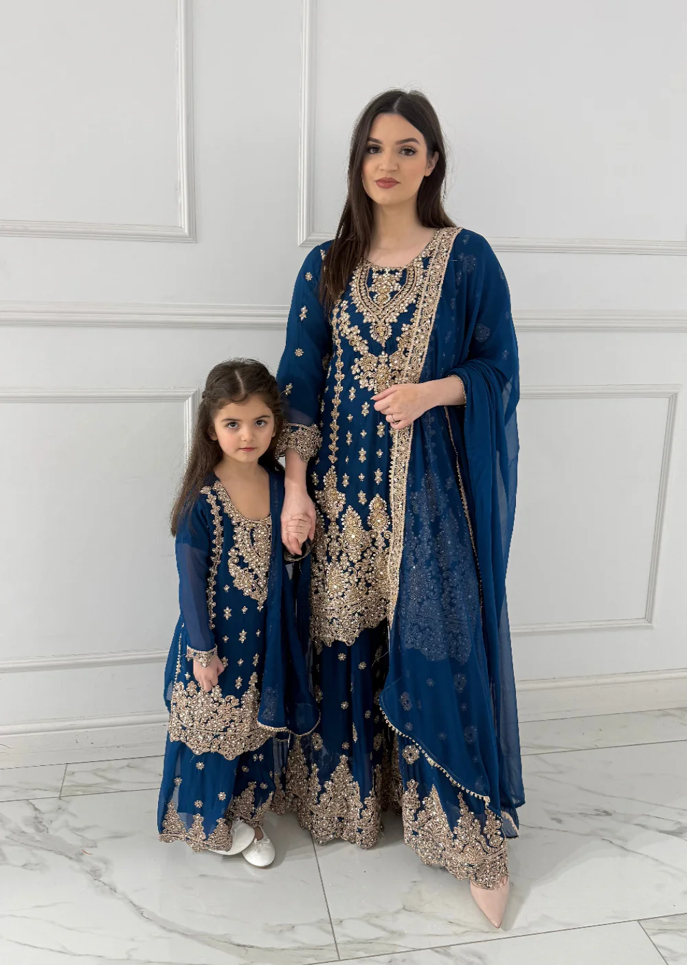 SHAZ1919 Noori - Chiffon Mummy n Me Outfit