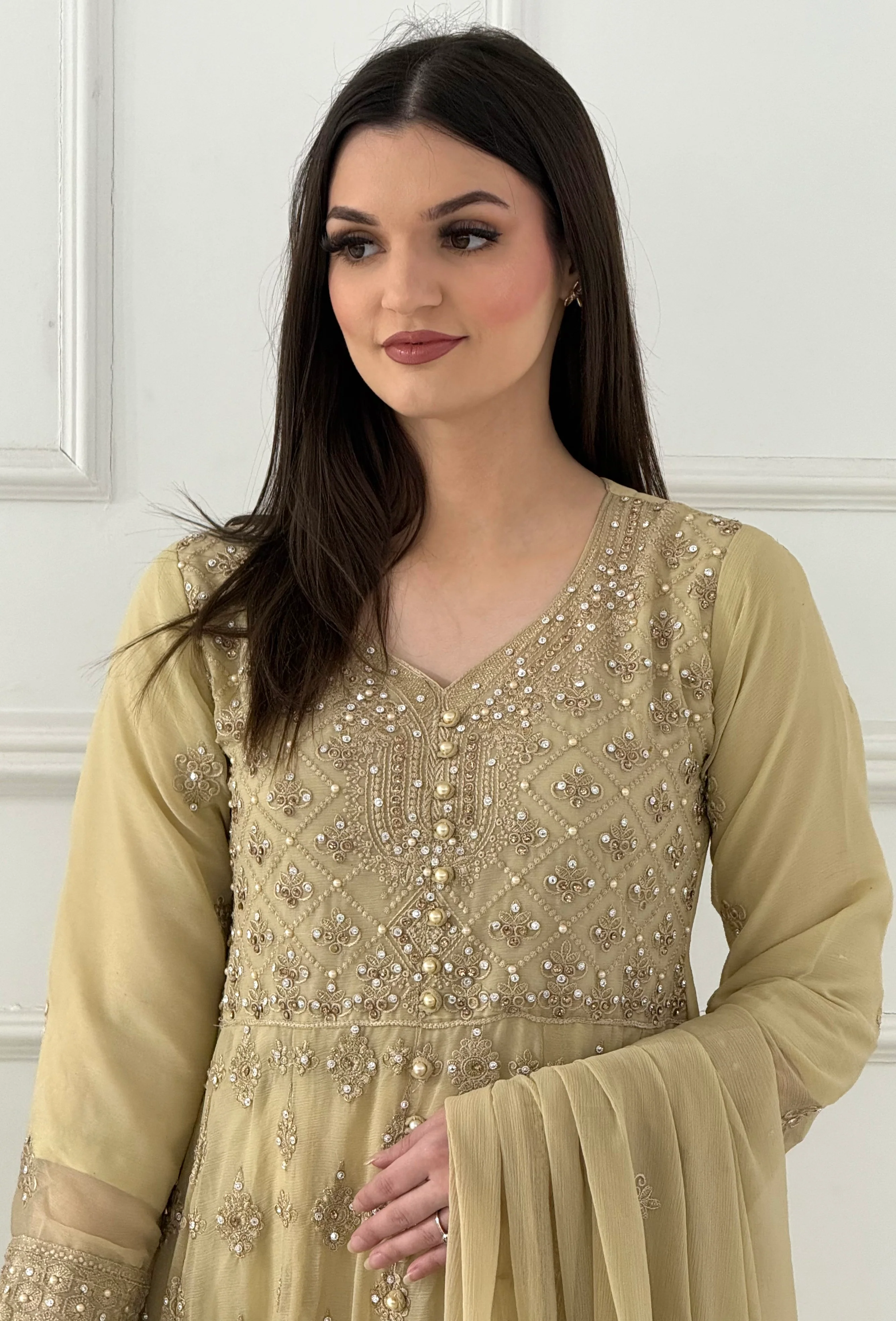 SHAZ1928 - Durrah - Chiffon Mummy n Me Maxi Dress - Image 9