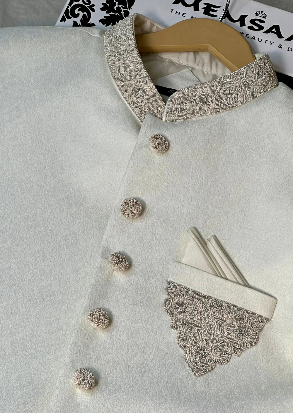 SHR-26 Mens Premium Sherwani - Image 2
