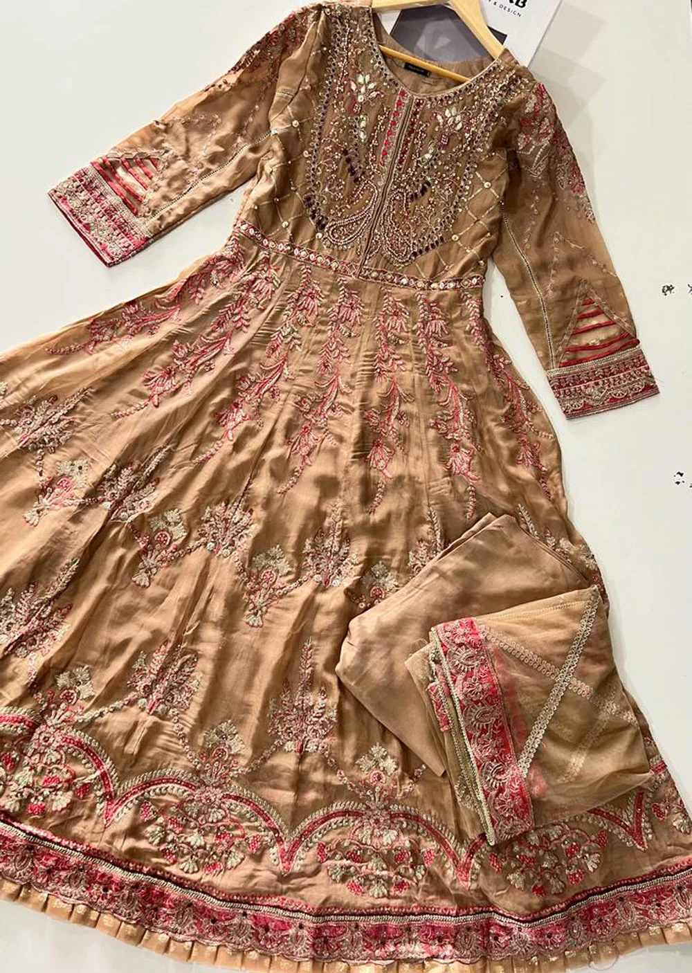SJ106 Readymade Fancy Maxi Dress - Image 3