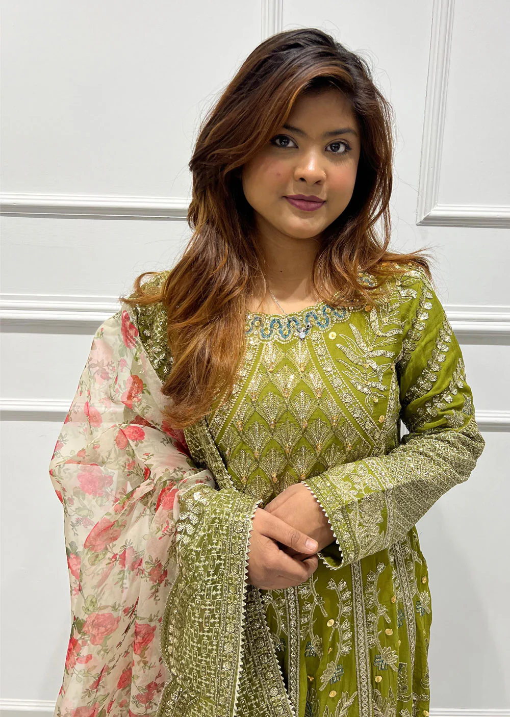 SJN3133 Mali - Readymade Chiffon Suit - Image 3