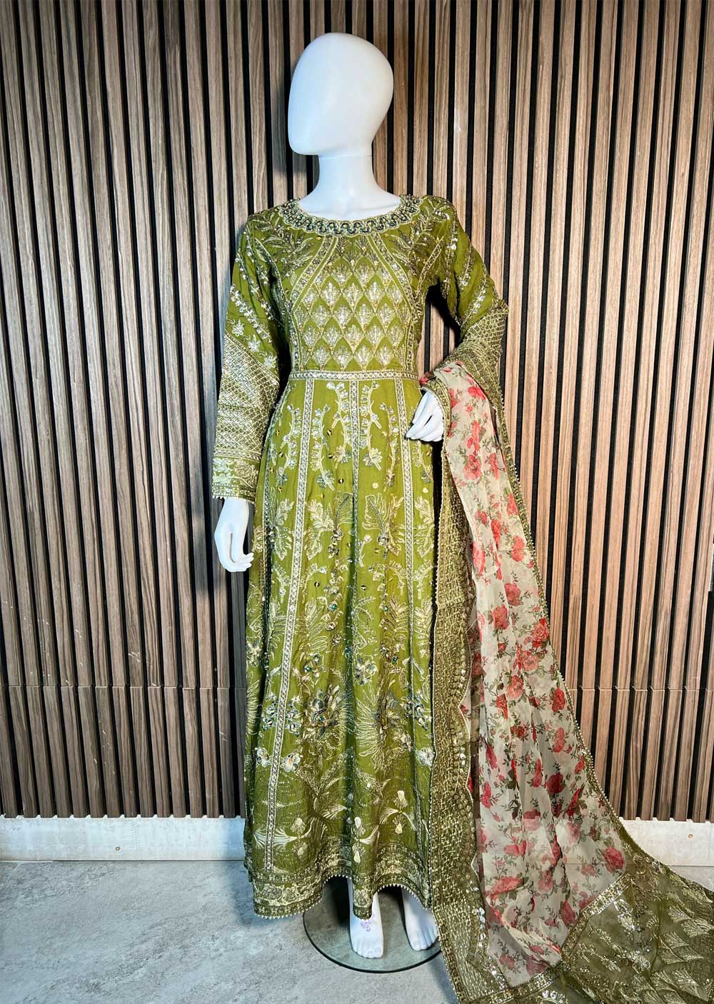SJN3133 Mali - Readymade Chiffon Suit - Image 4
