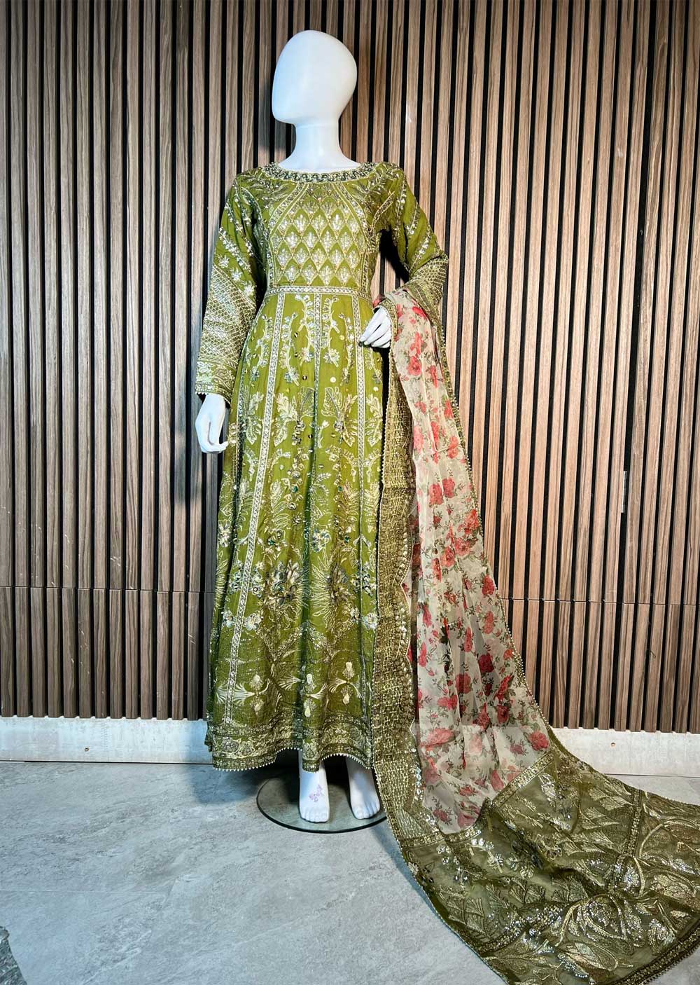 SJN3133 Mali - Readymade Chiffon Suit - Image 5