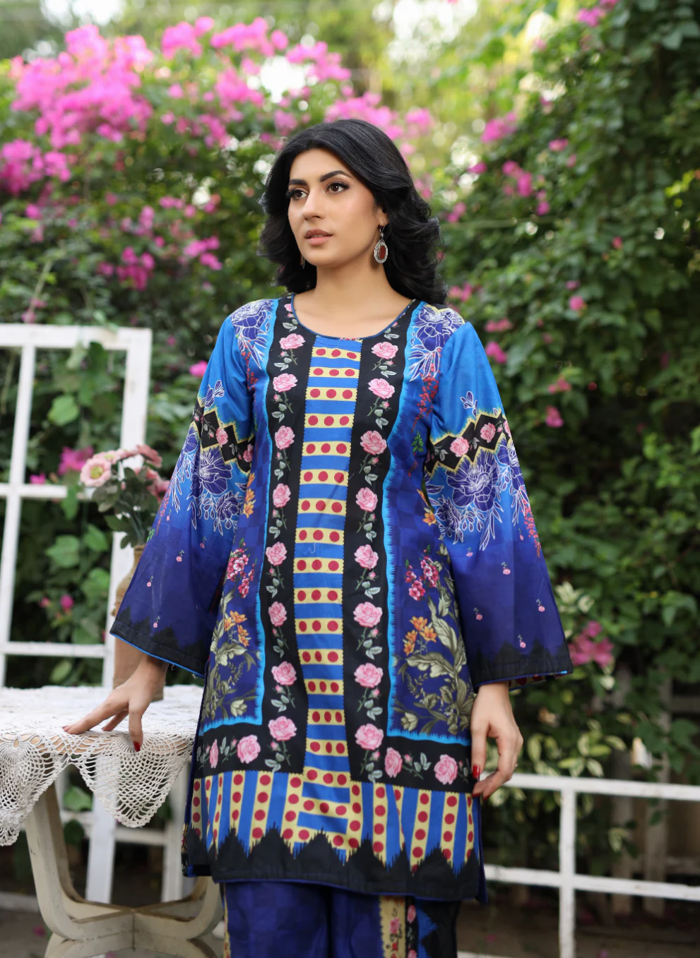 SLMN-10 Readymade Lawn Co-ord - Image 5