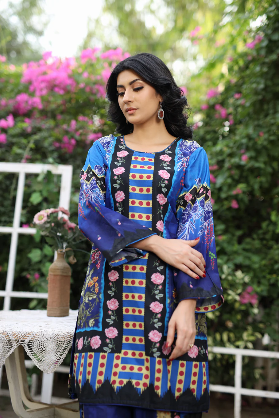 SLMN-10 Readymade Lawn Co-ord - Image 6