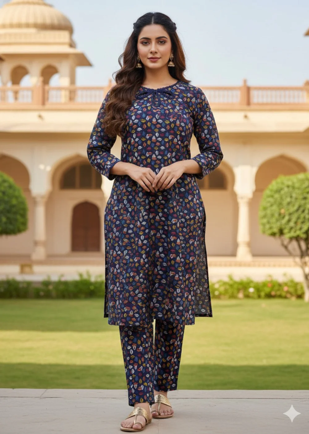 SLMN-14 Readymade Khaddar Co-ord