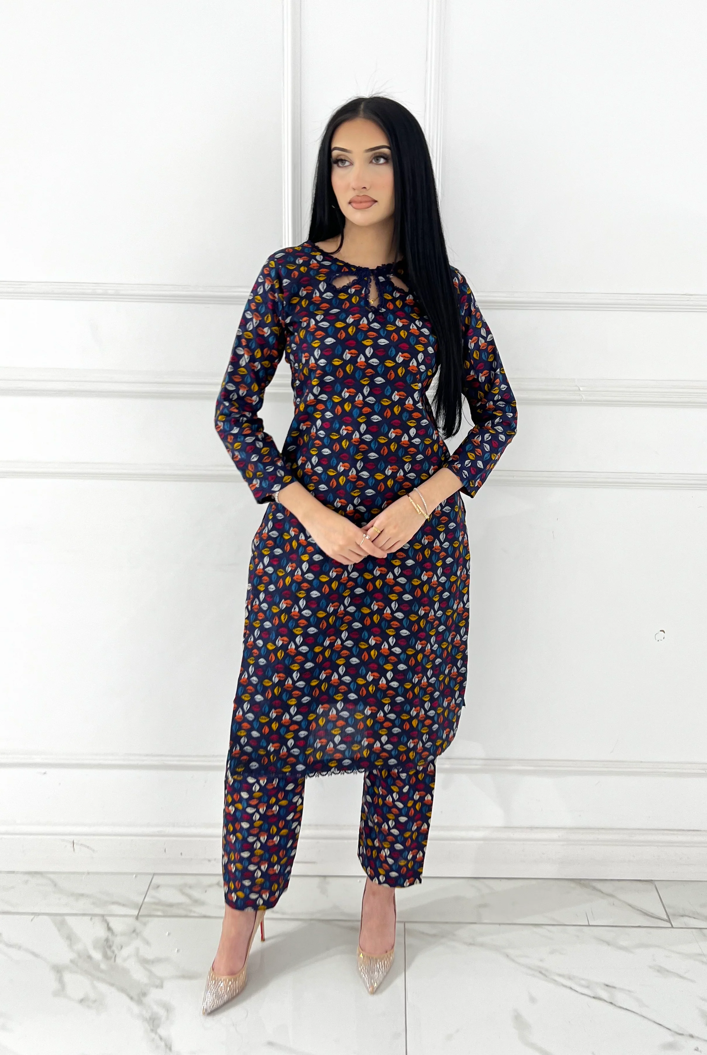 SLMN-14 Readymade Khaddar Co-ord - Image 2