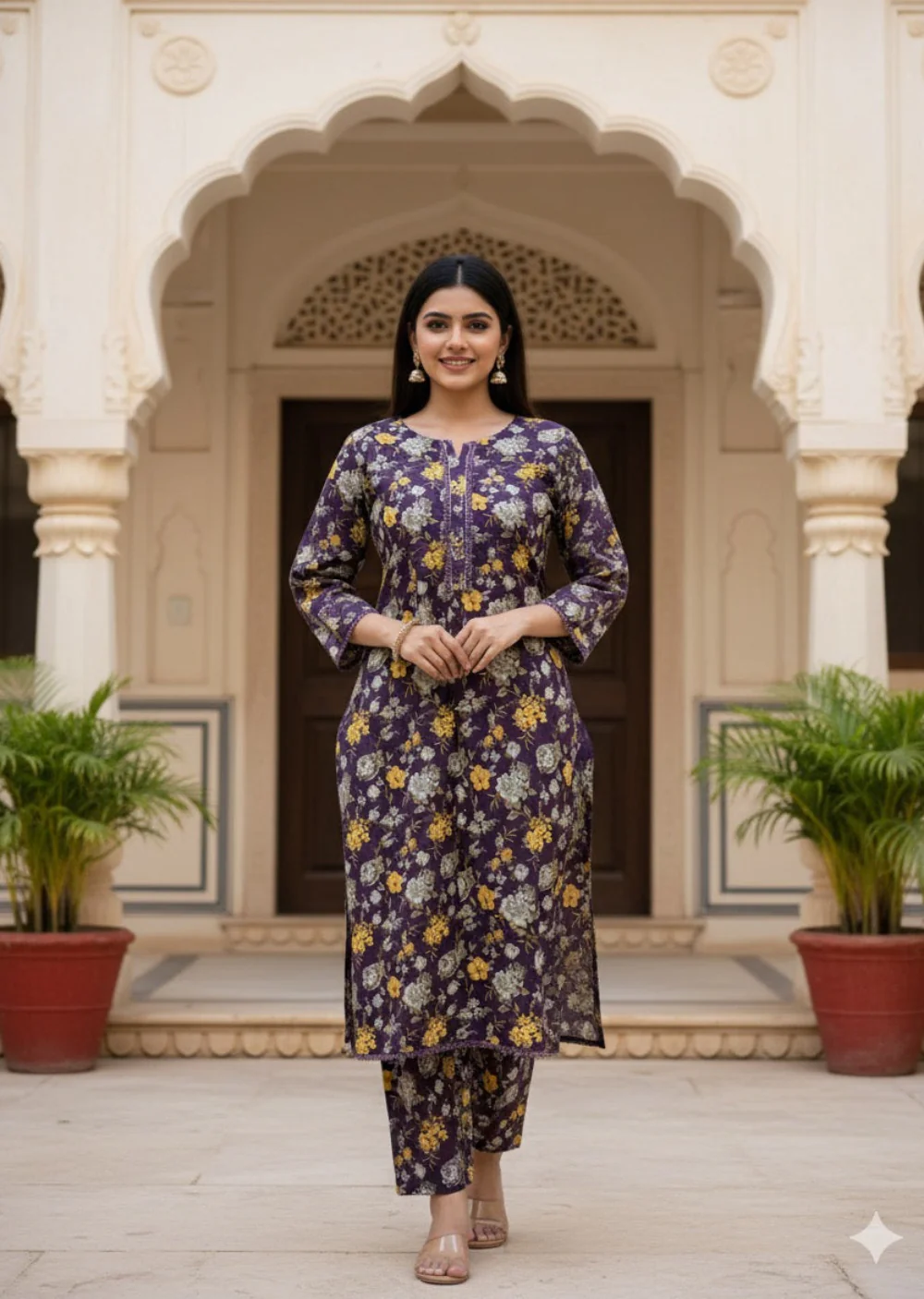 SLMN-22-19-12 - Readymade Khaddar Co-ord - Image 2
