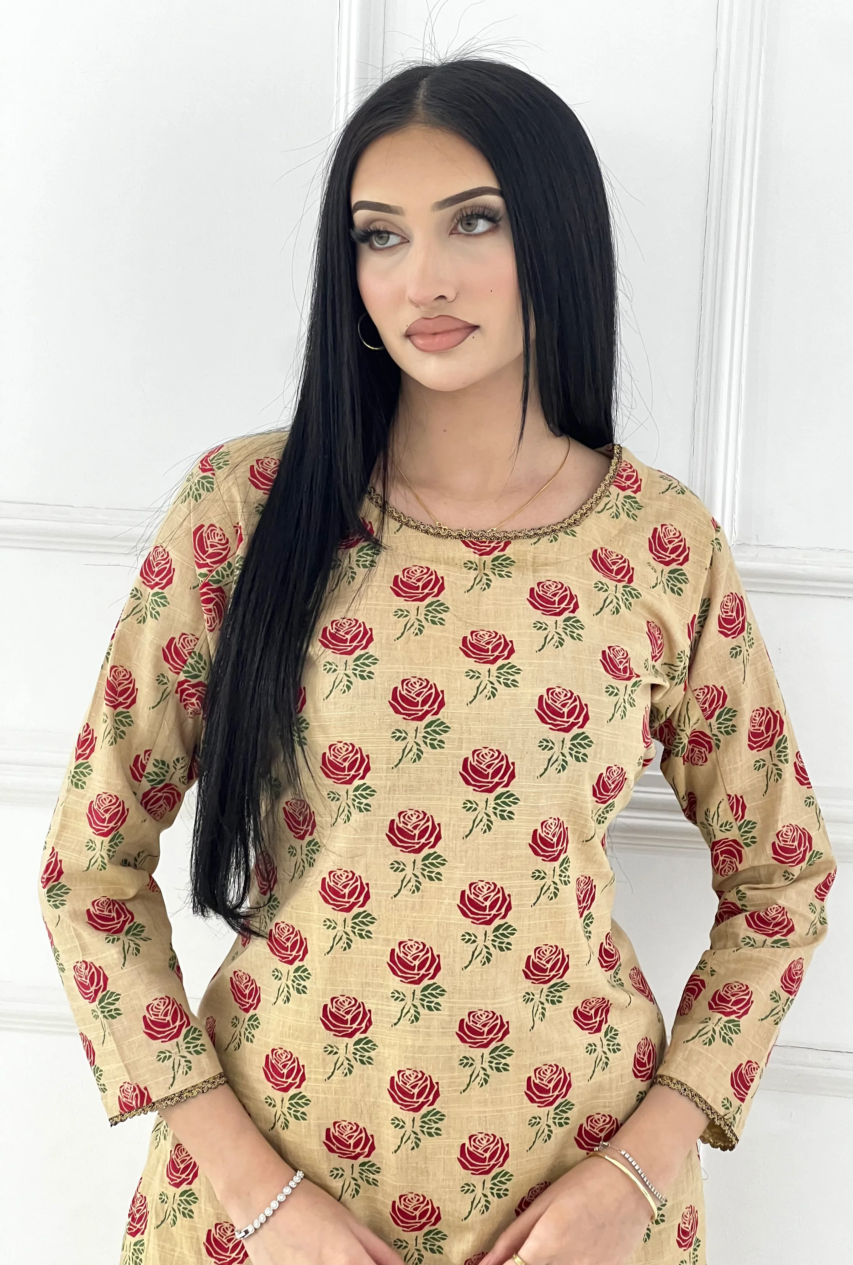 SLMN-22-19-12 - Readymade Khaddar Co-ord - Image 5