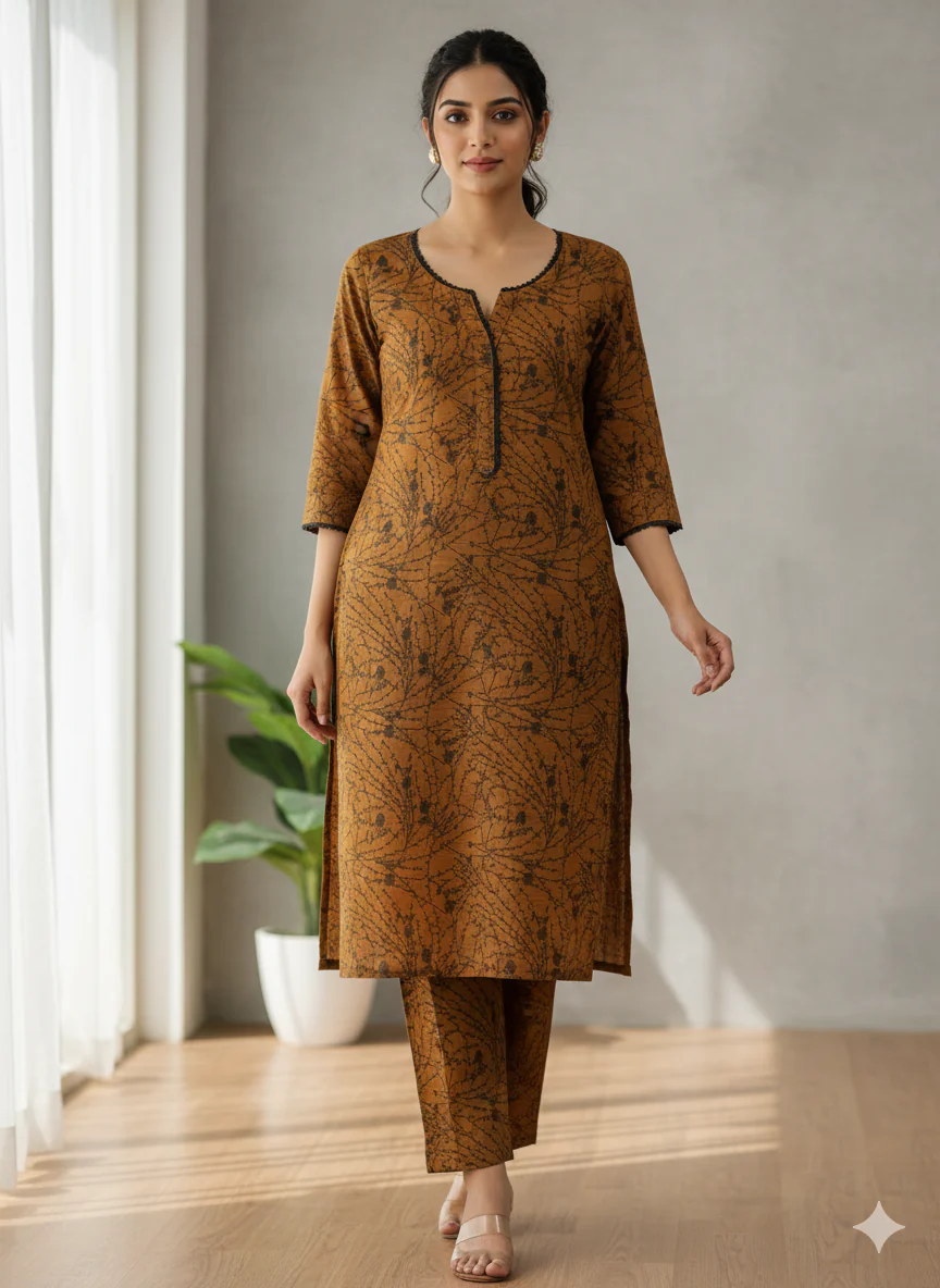 SLMN-40 Readymade Khaddar Co-ord