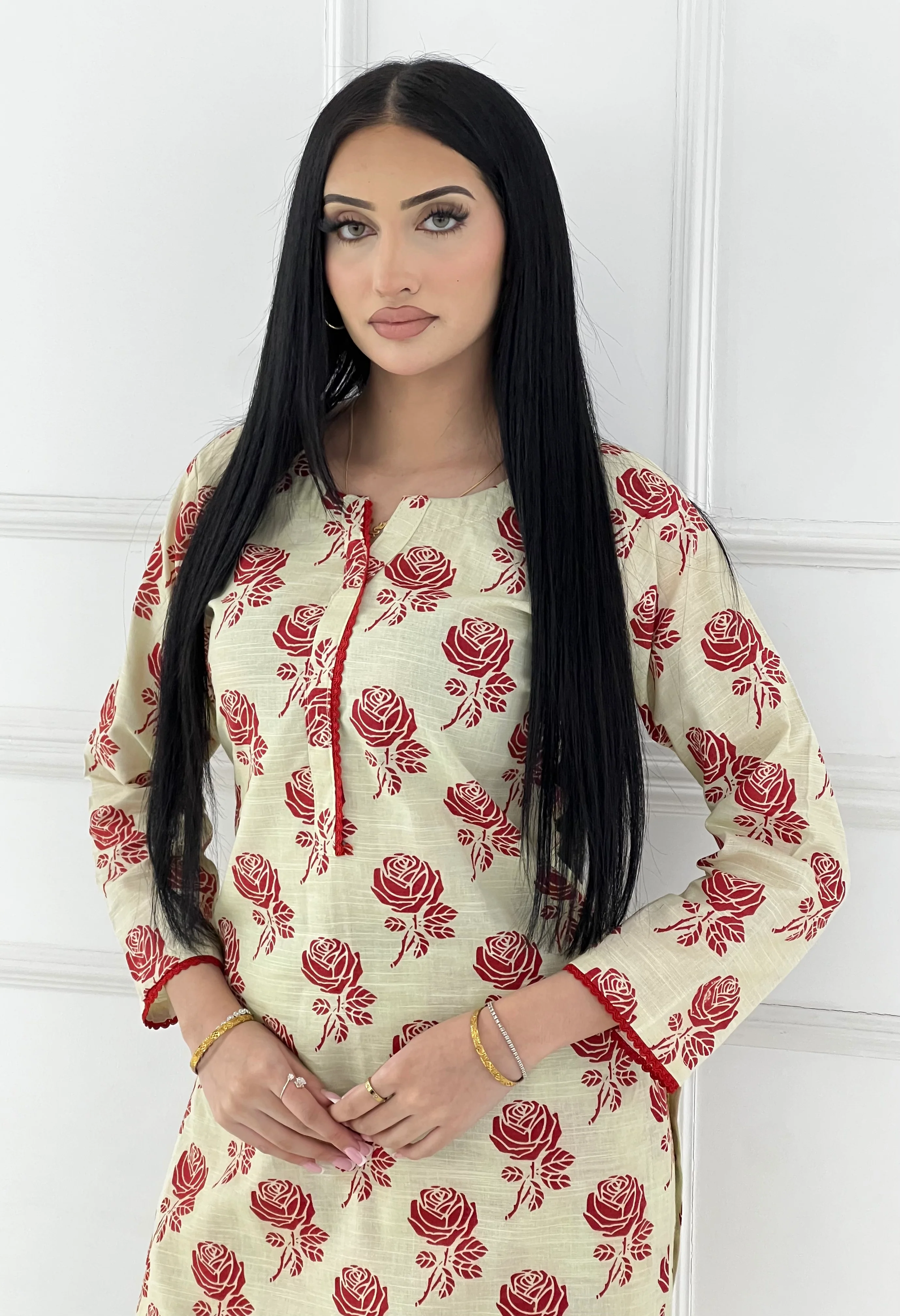 SLMN-41 Readymade Khaddar Co-ord - Image 2