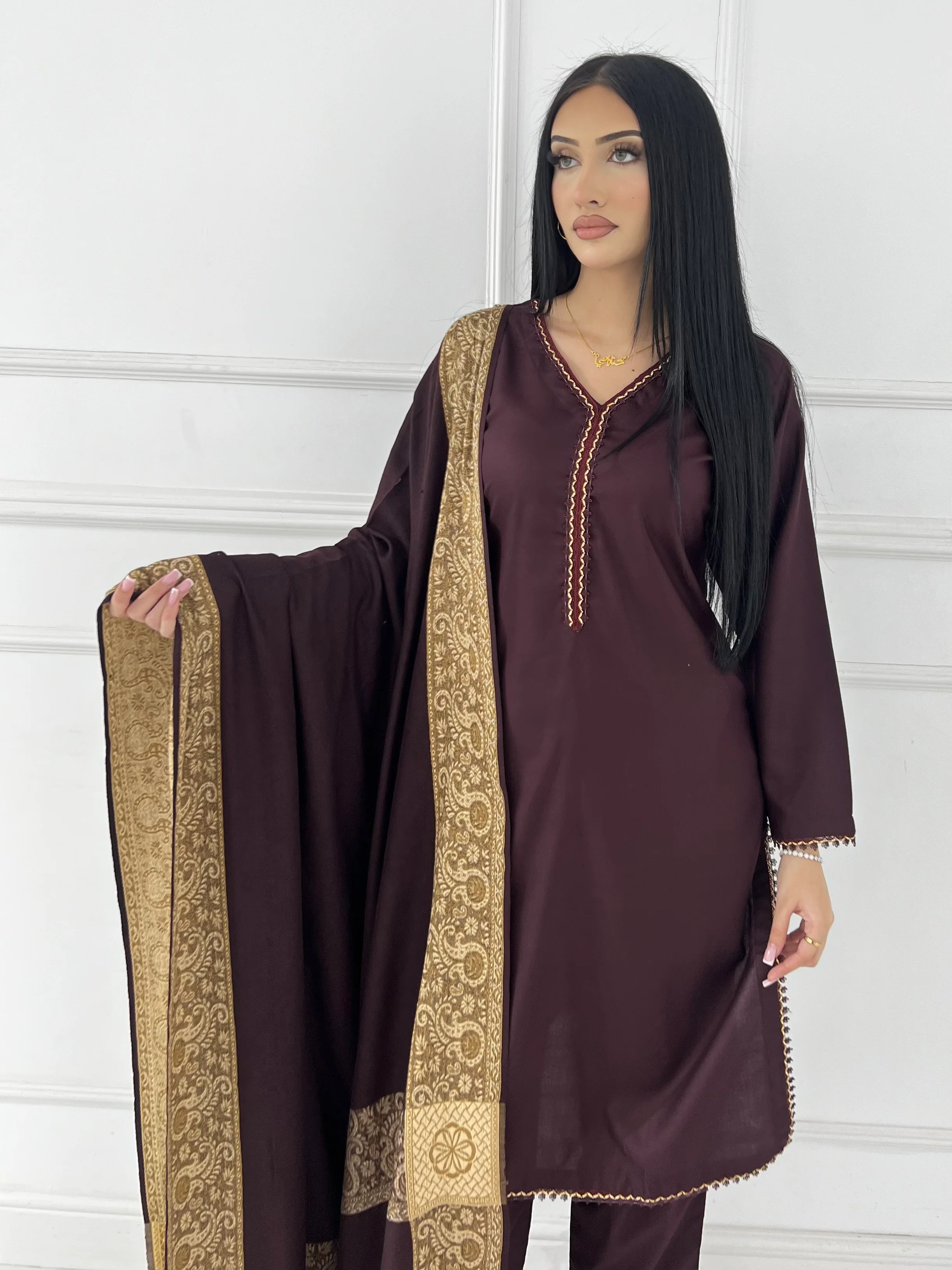 SLMN-53 Readymade Dhanak WINTER Colection  2025 - Image 3