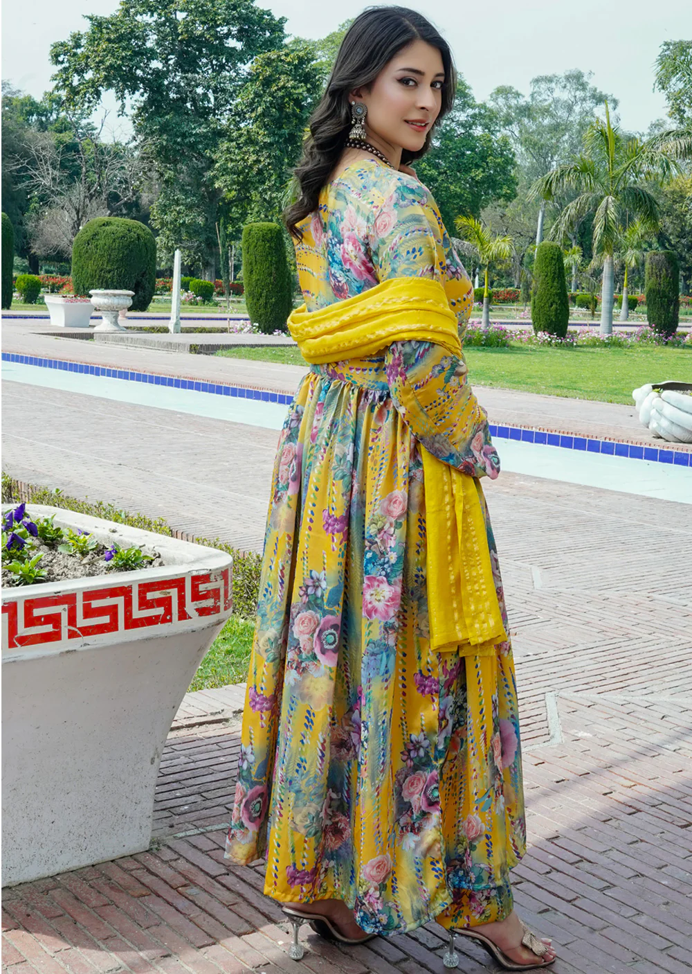 SLMPR-02 - Yellow - Readymade - High Quality Printed Suit 2025 - Image 2