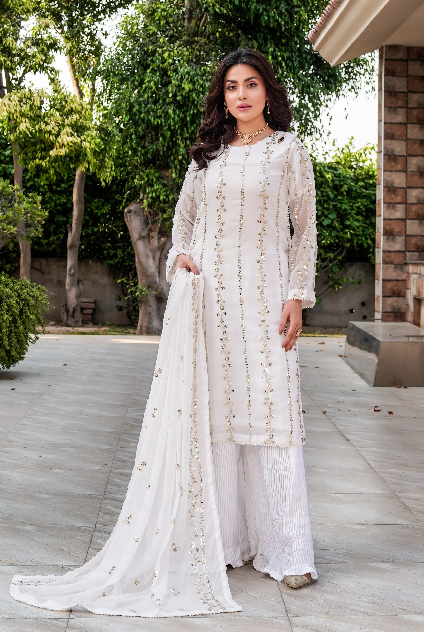 SMR3140 - Readymade - Laraib Chiffon Suit 2025 - Image 26