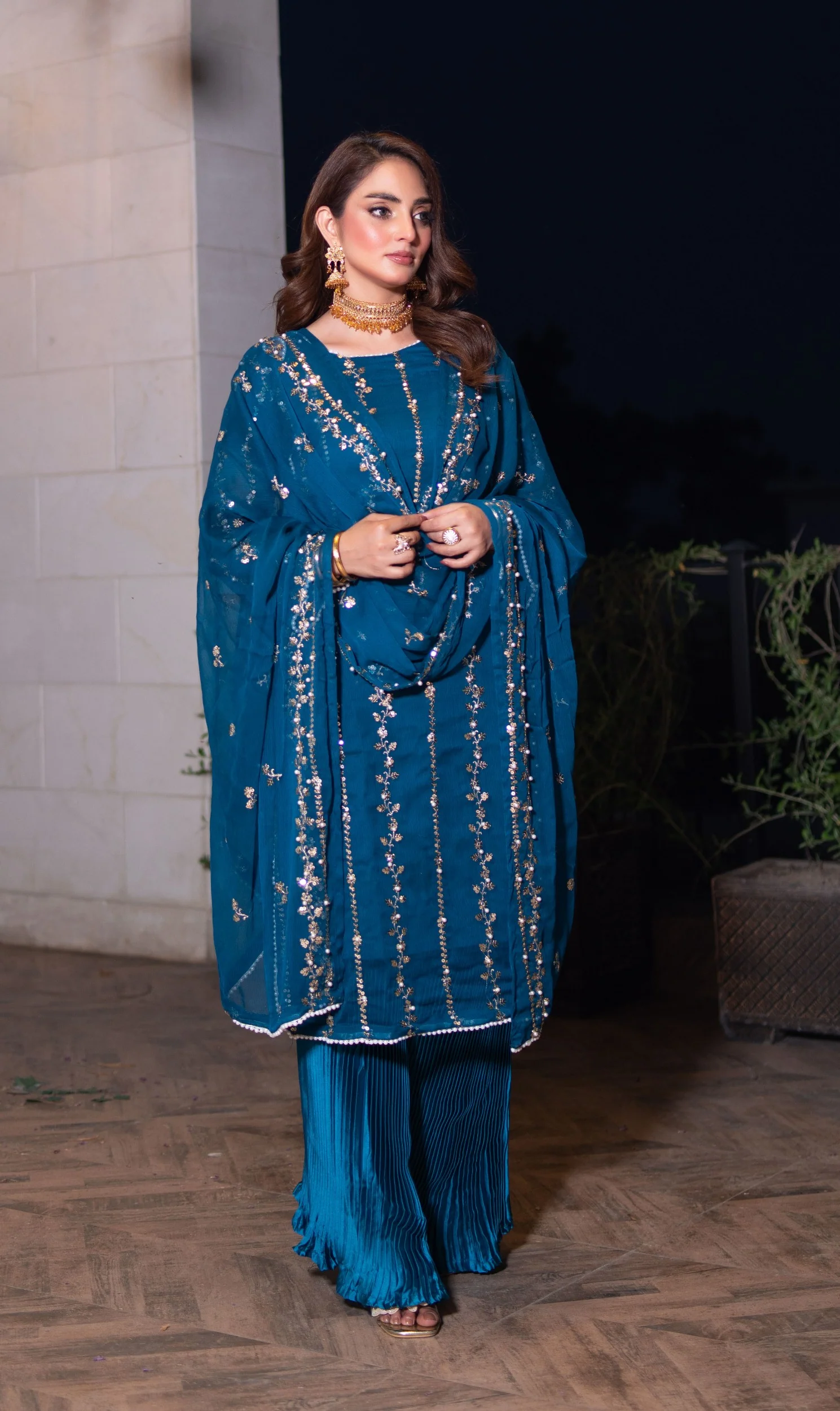 SMR3140 - Readymade - Laraib Chiffon Suit 2025 - Image 32