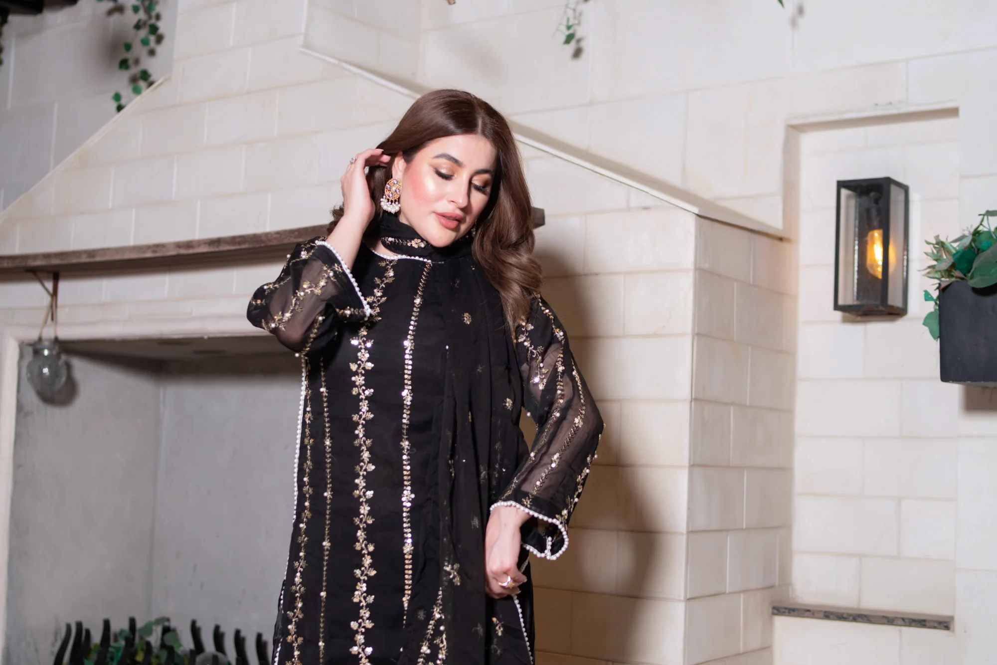 SMR3140 - Readymade - Laraib Chiffon Suit 2025 - Image 39
