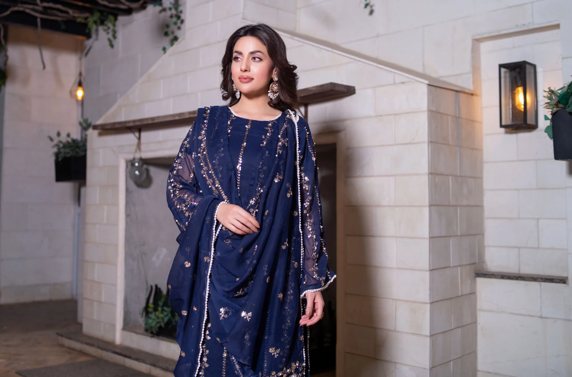 SMR3140 - Readymade - Laraib Chiffon Suit 2025 - Image 41