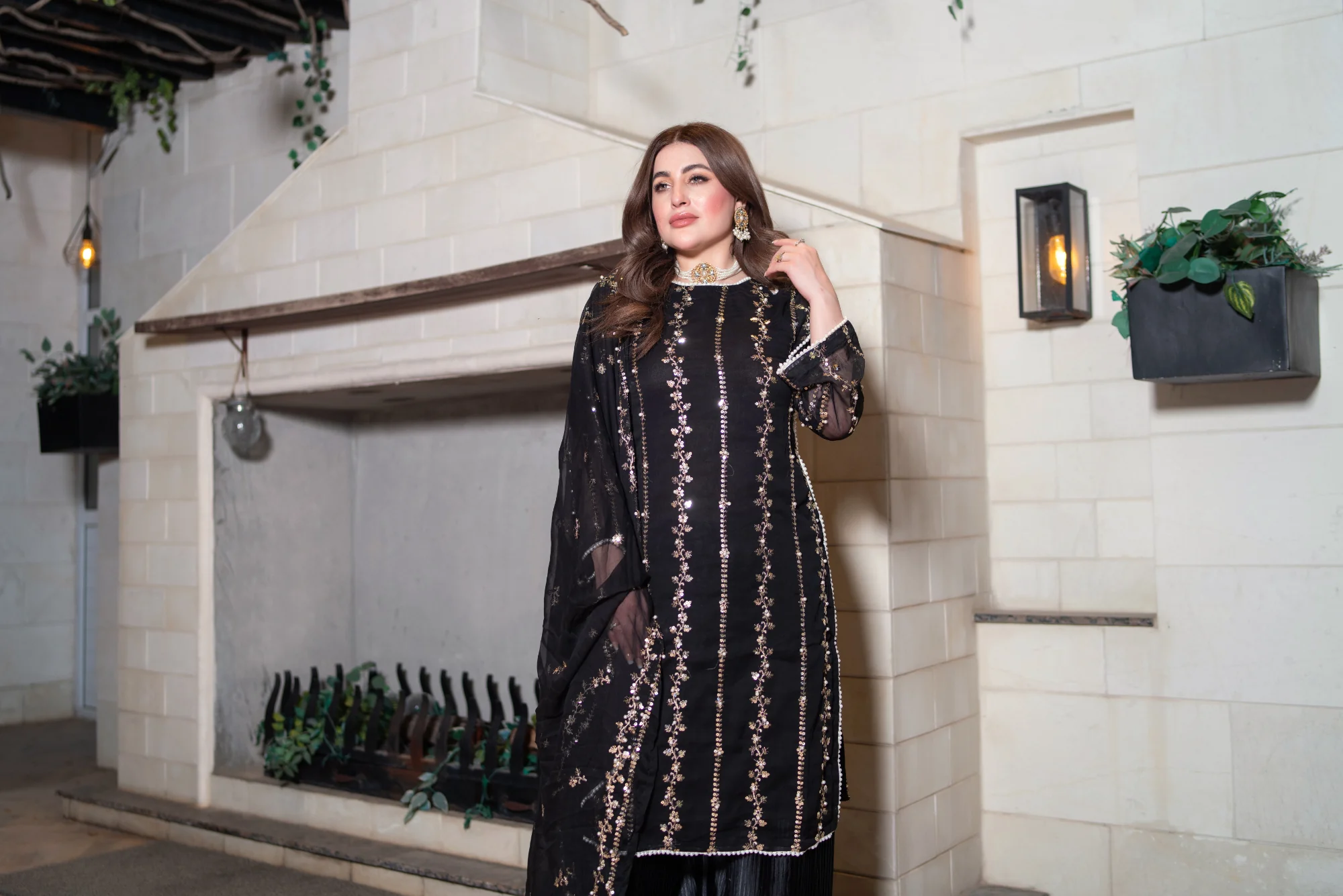 SMR3140 - Readymade - Laraib Chiffon Suit 2025 - Image 42